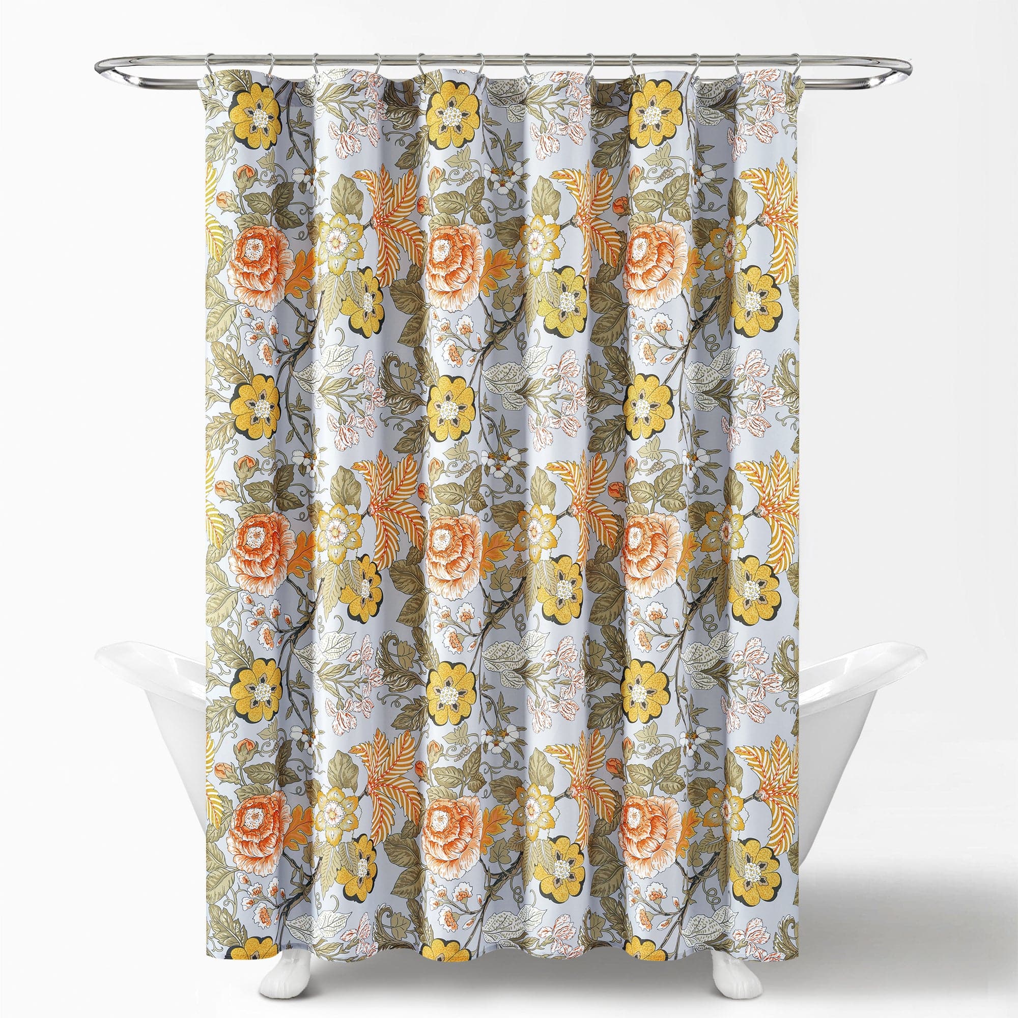 Stylish Sydney Shower Curtain - Waterproof Bathroom Decor with Hooks - Perfect for Modern Homes & Apartments