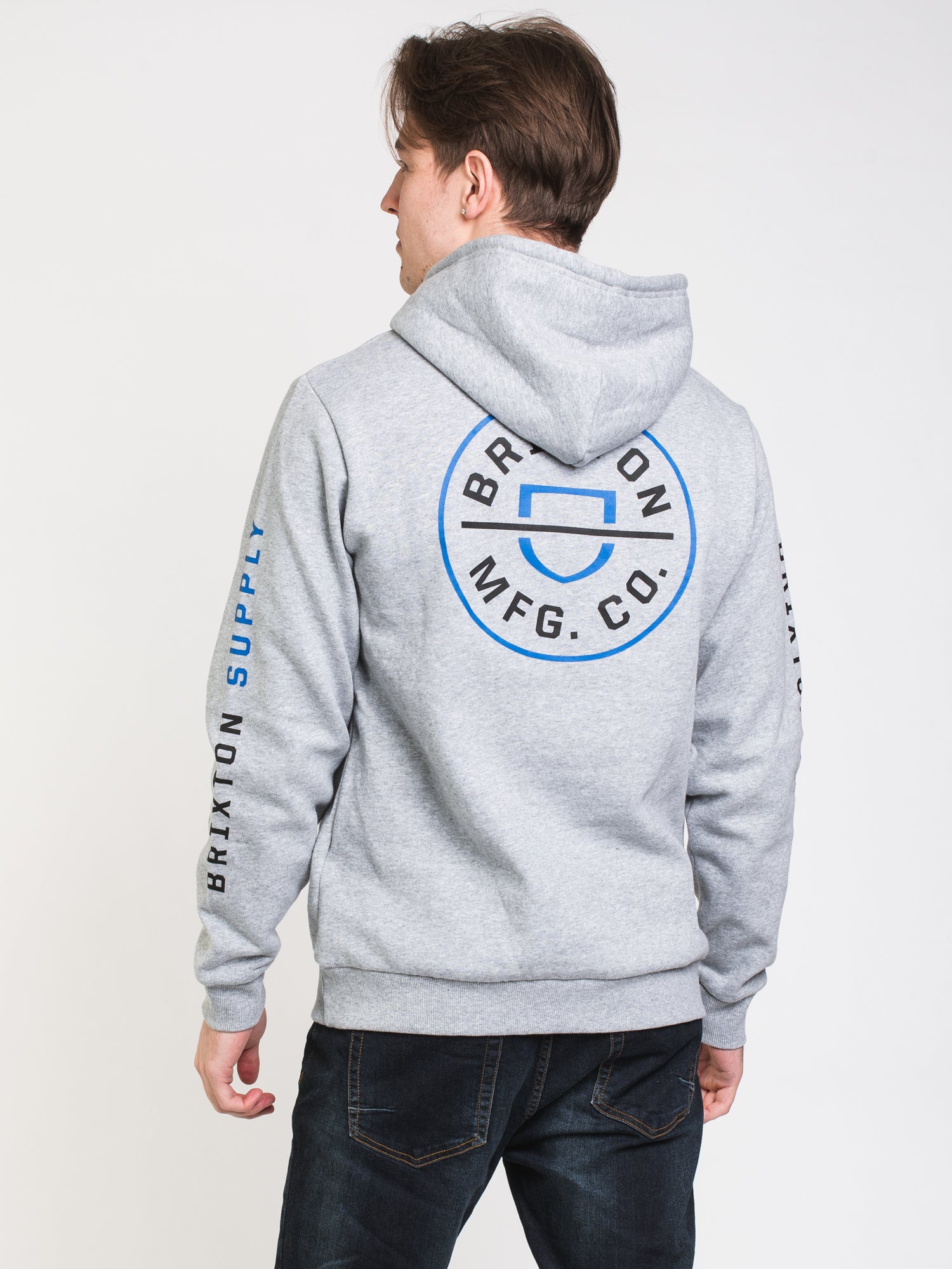 Brixton Crest Pullover Hoodie - Men's & Women's Casual Sweatshirt for Everyday Wear | Clearance Sale | Perfect for Streetwear, Gym, and Outdoor Activities
