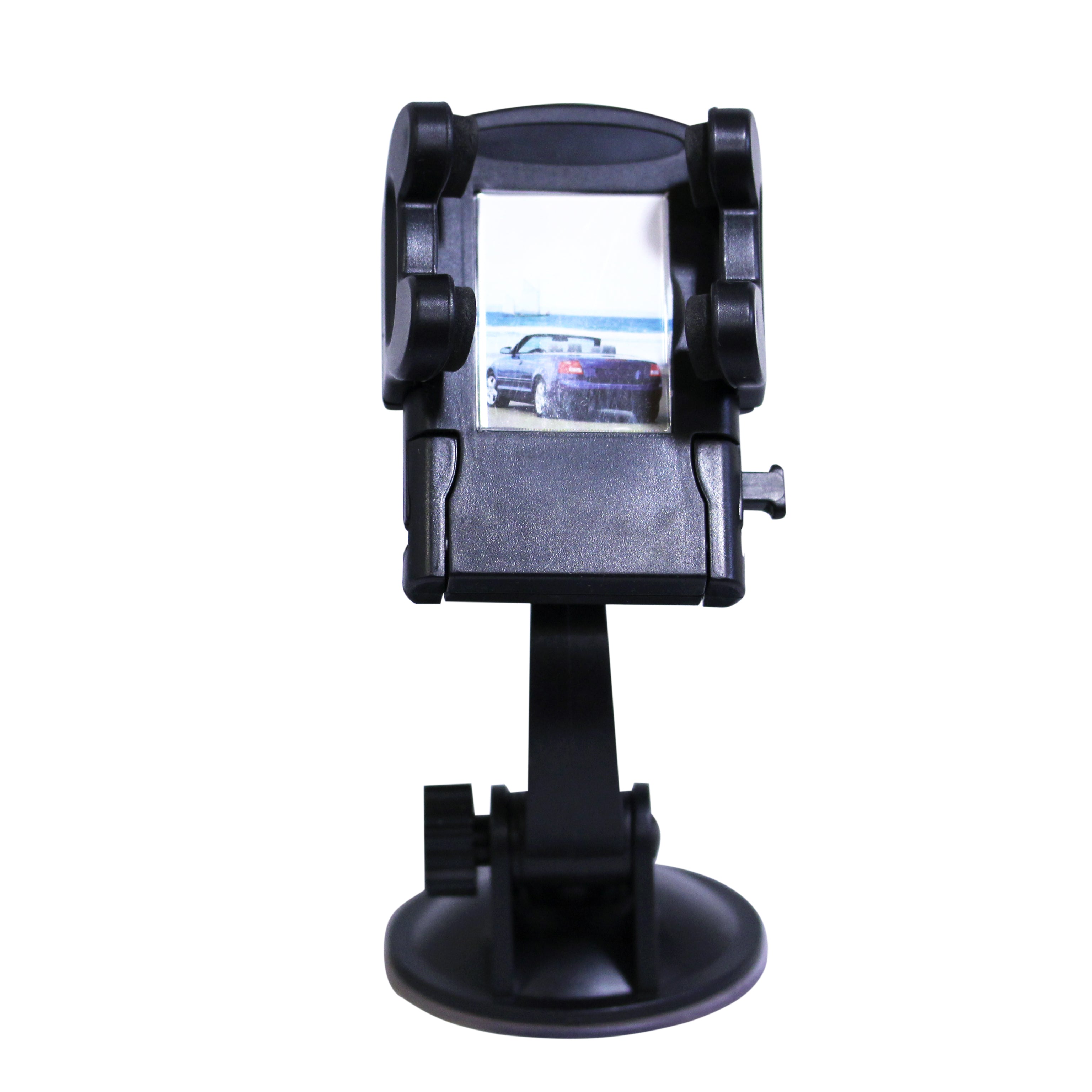 MaximalPower 3-in-1 Universal Car Phone Mount Holder - Adjustable for Windshield, Air Vent & Dashboard - Hands-Free GPS Navigation for Driving, Rideshare & Road Trips