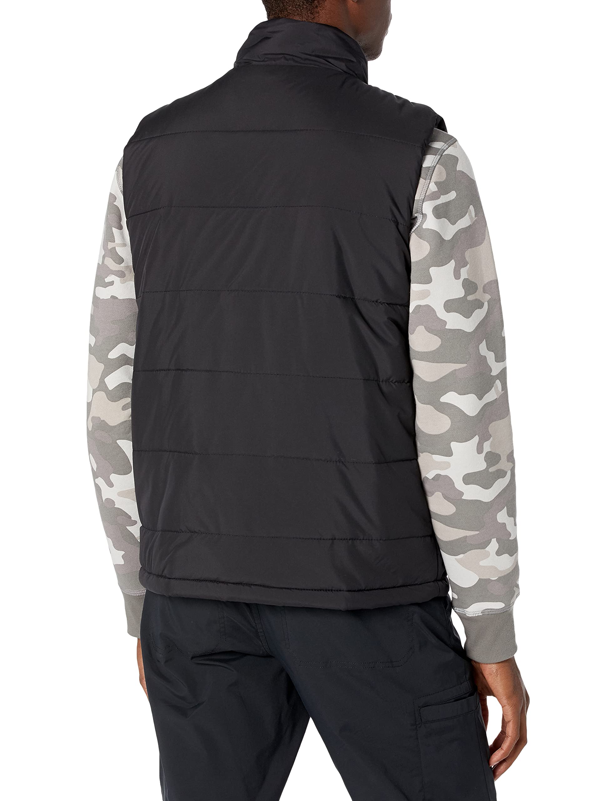Amazon Essentials Men's Midweight Puffer Vest - Lightweight Quilted Insulated Jacket for Outdoor Activities, Hiking & Casual Wear | Water-Resistant & Warm Winter Gear