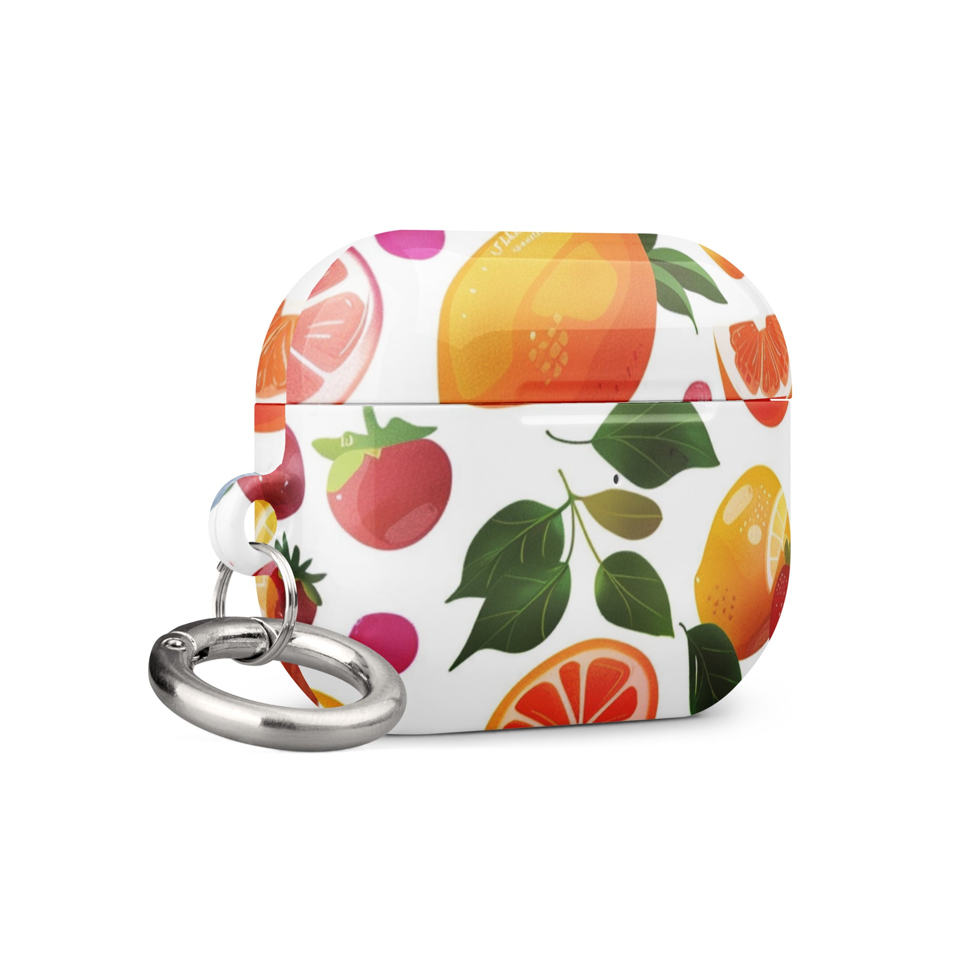 Stylish AirPods Case with Cute Fruit Design - Durable Protective Cover for AirPods 1/2/3 & Pro - Perfect for School, Work, Gym & Travel Accessories