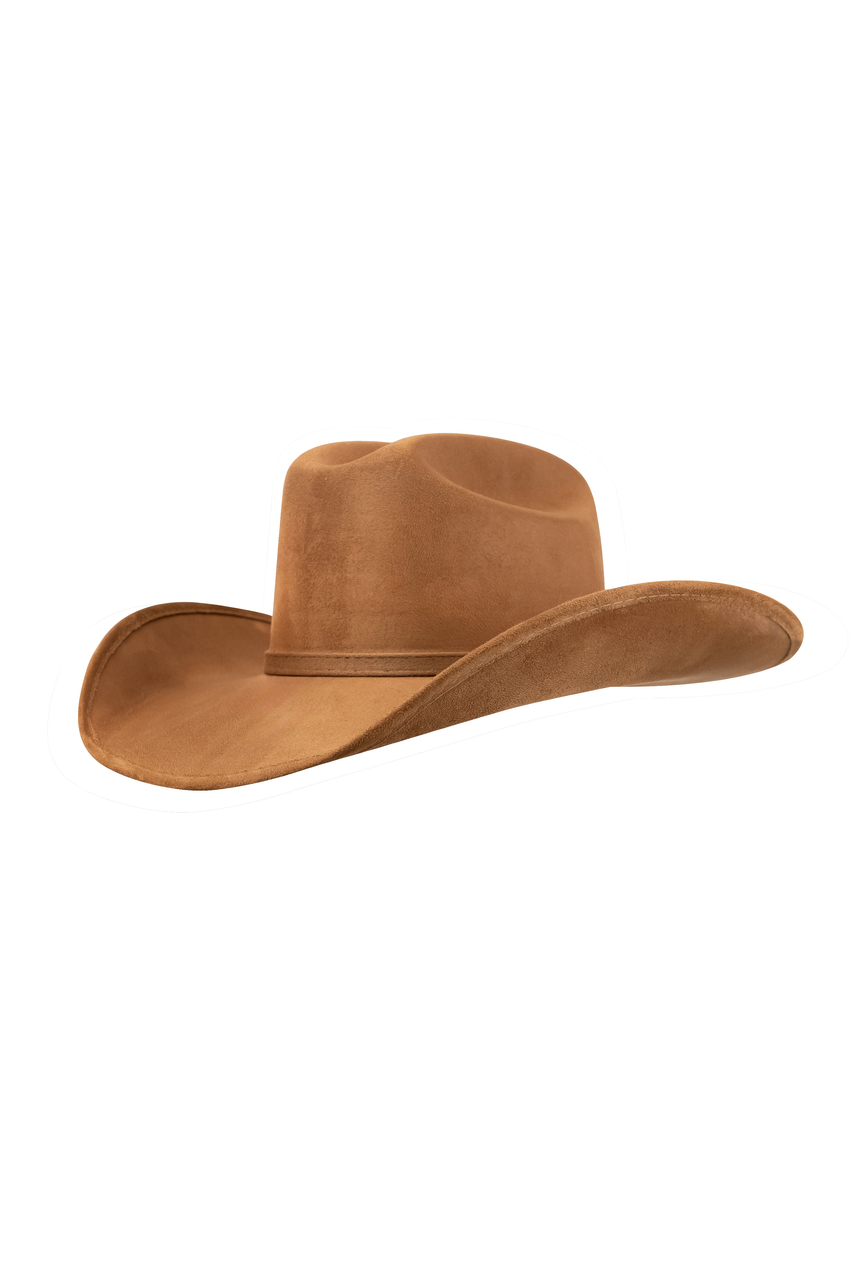 Premium Suede Cowboy Hat for Men - Western Style Rancher Hat with Brim - Perfect for Rodeo, Country Music Festivals & Outdoor Adventures