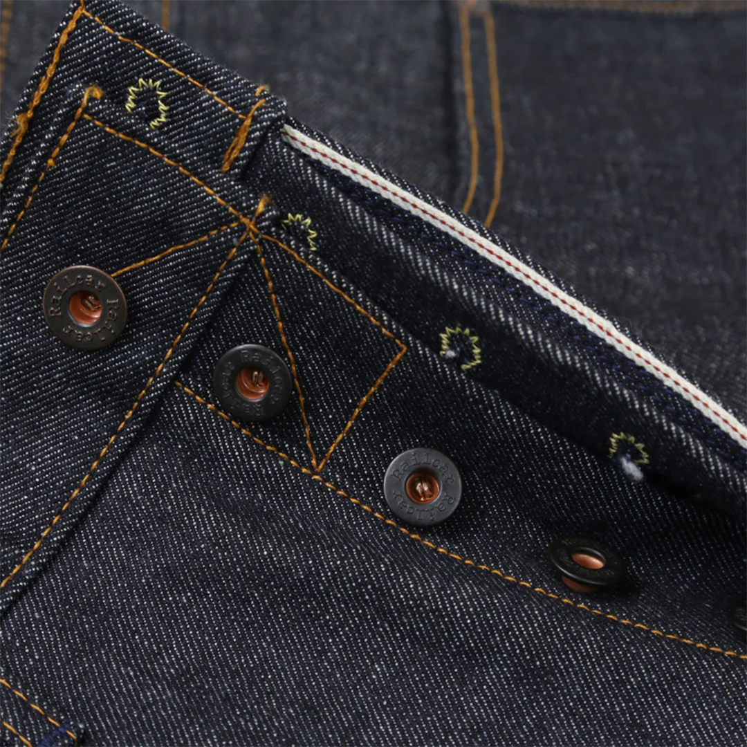 Railcar Fine Goods Rebels X100 Straight 15oz Japanese Dark Indigo Selvedge Denim Jeans - Premium Raw Selvedge Jeans for Men, Durable Workwear & Casual Style
