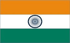 5x8 Feet India Nylon Flag - All Weather Resistant, Heavy Duty Outdoor Indian National Flag for Garden, Patio & Events - Made by All Star Flags