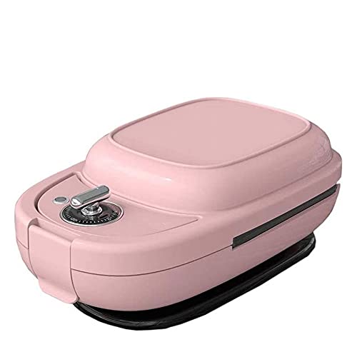 KSDCDF Detachable Non-Stick Coating Electric Skillet with LED Indicator & Cool-Touch Handle - Anti-Skid Feet for Safe Cooking - Perfect for Home Kitchen, Camping & Dorm Cooking