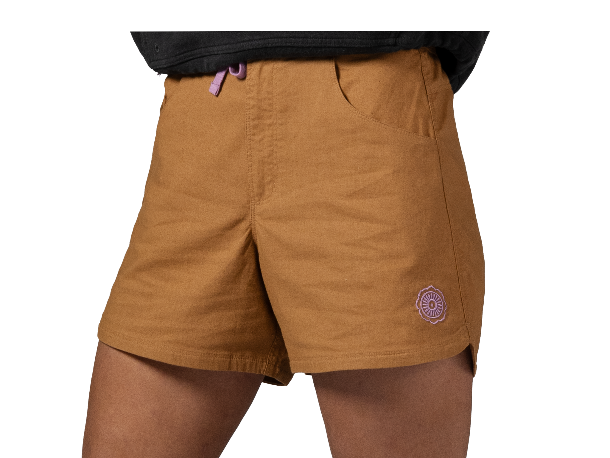 Kinisi Women's Hemp Shorts - Breathable & Comfortable Summer Casual Shorts for Yoga, Beach, and Outdoor Activities