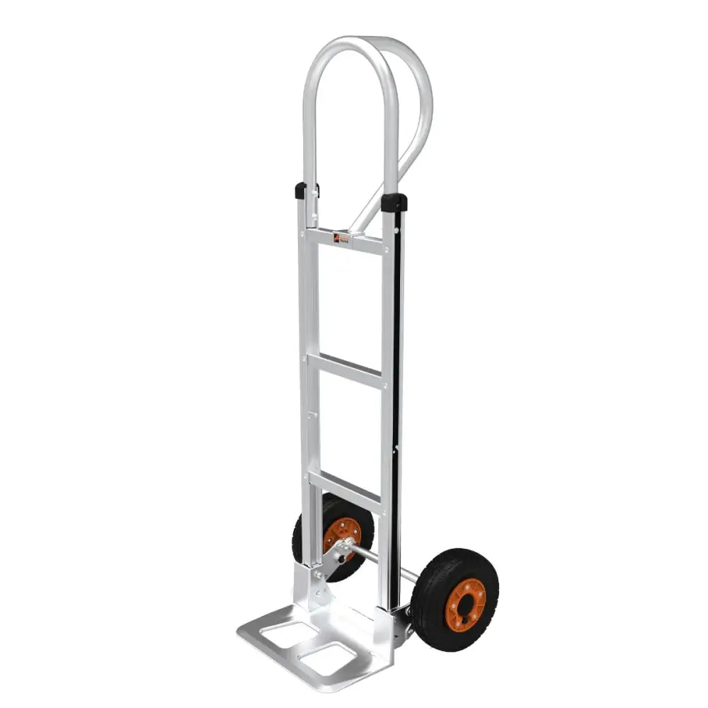 Centaur Aluminum P Handle Sack Truck - Heavy Duty Hand Truck for Moving Boxes, Luggage & Furniture - Perfect for Warehouses, Offices & Home Use