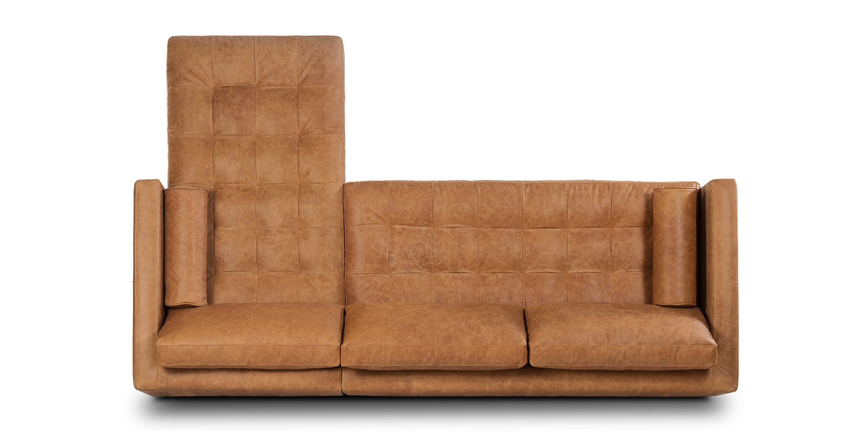 Napa Right Facing Sectional Sofa - Modern L-Shaped Couch for Living Room, Family Room & Home Theater | Comfortable Upholstered Furniture with Premium Fabric