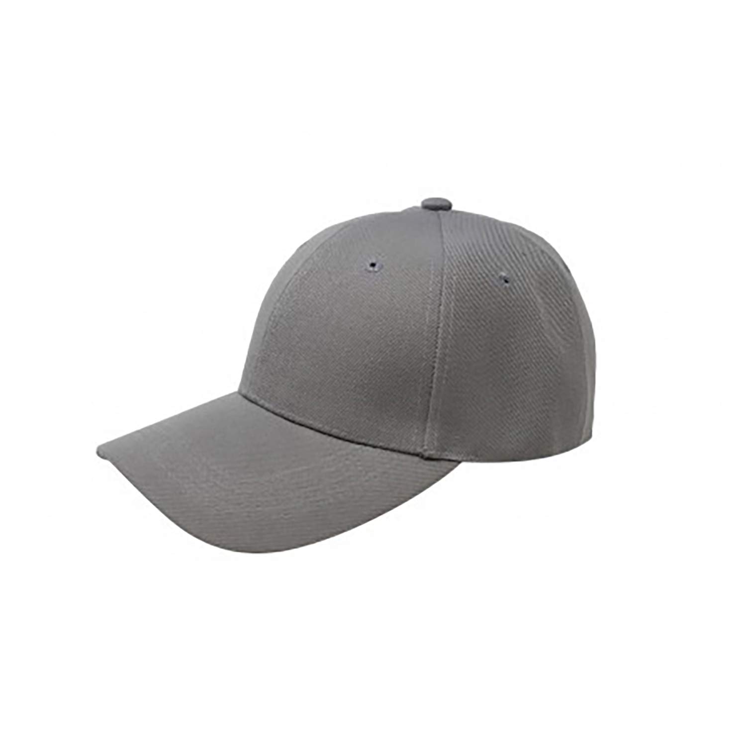 3 Pack Plain Baseball Caps - Adjustable Back Strap for Men & Women - Casual, Sporty, Outdoor Activities, Hiking, Running, Golf