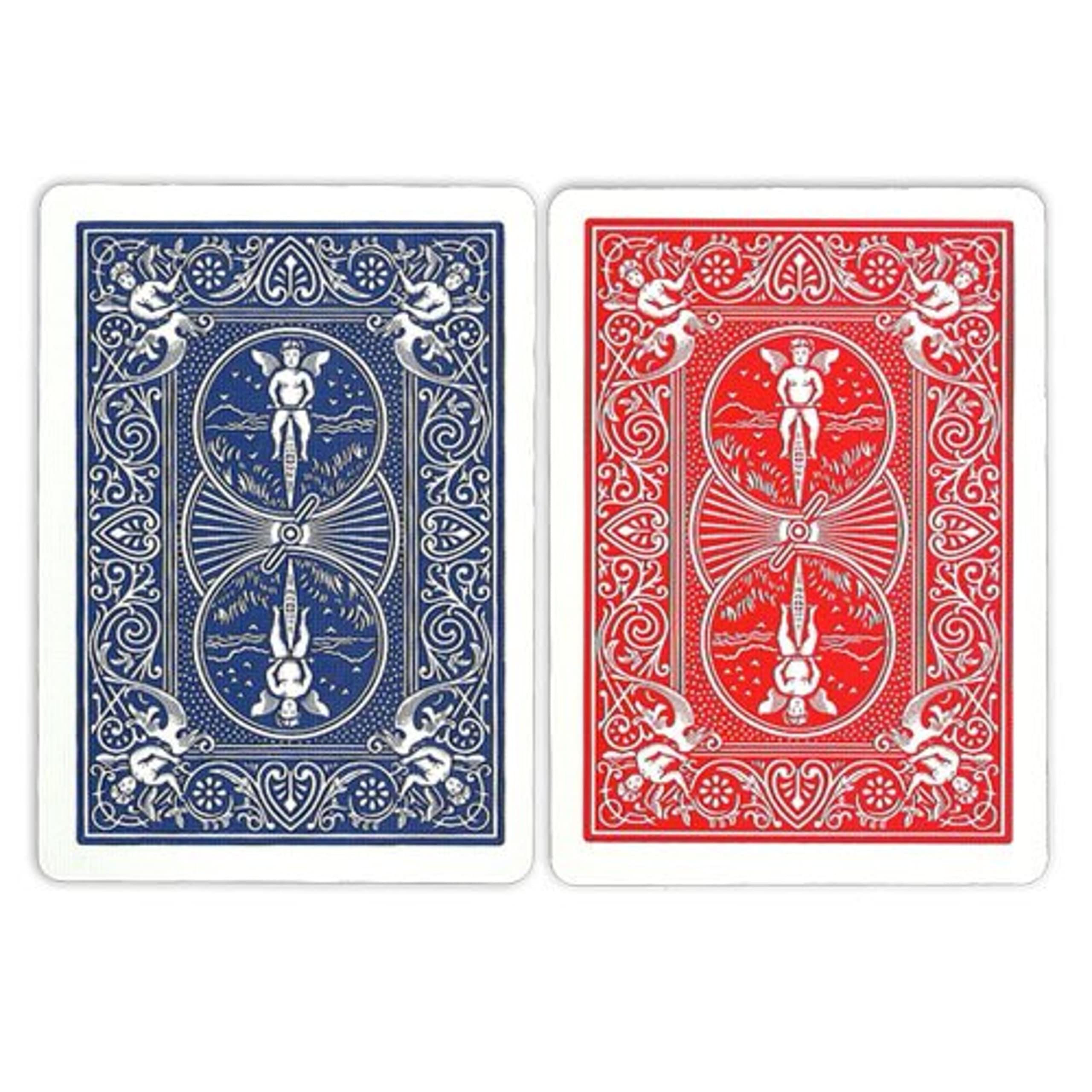 Premium Bicycle Pinochle Playing Cards - 12 Decks (6 Red & 6 Blue) for Card Games, Poker Nights, and Family Gatherings