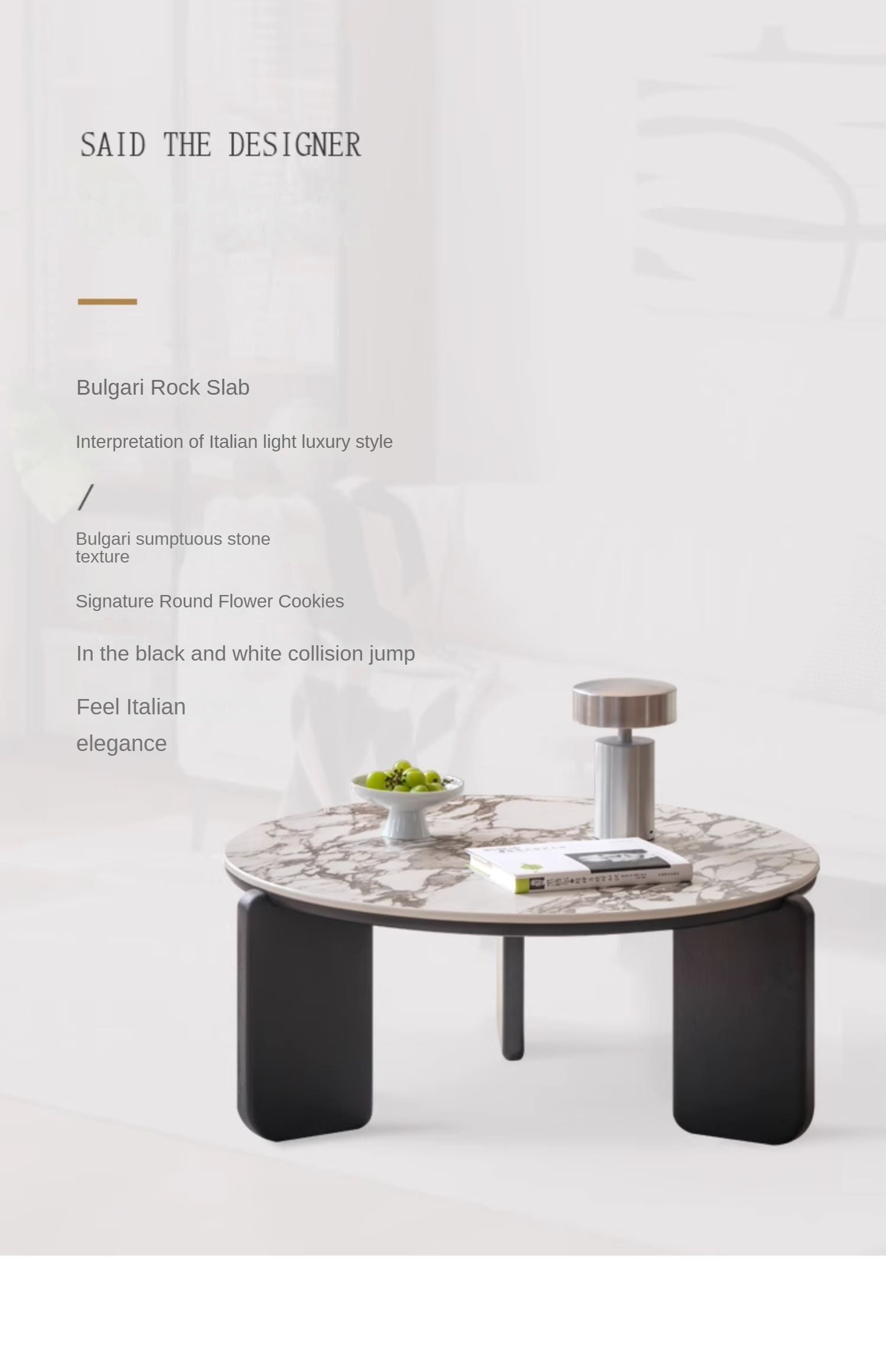Italian Light Luxury Oak Solid Wood Coffee Table - Modern Living Room Centerpiece for Home Decor & Relaxation