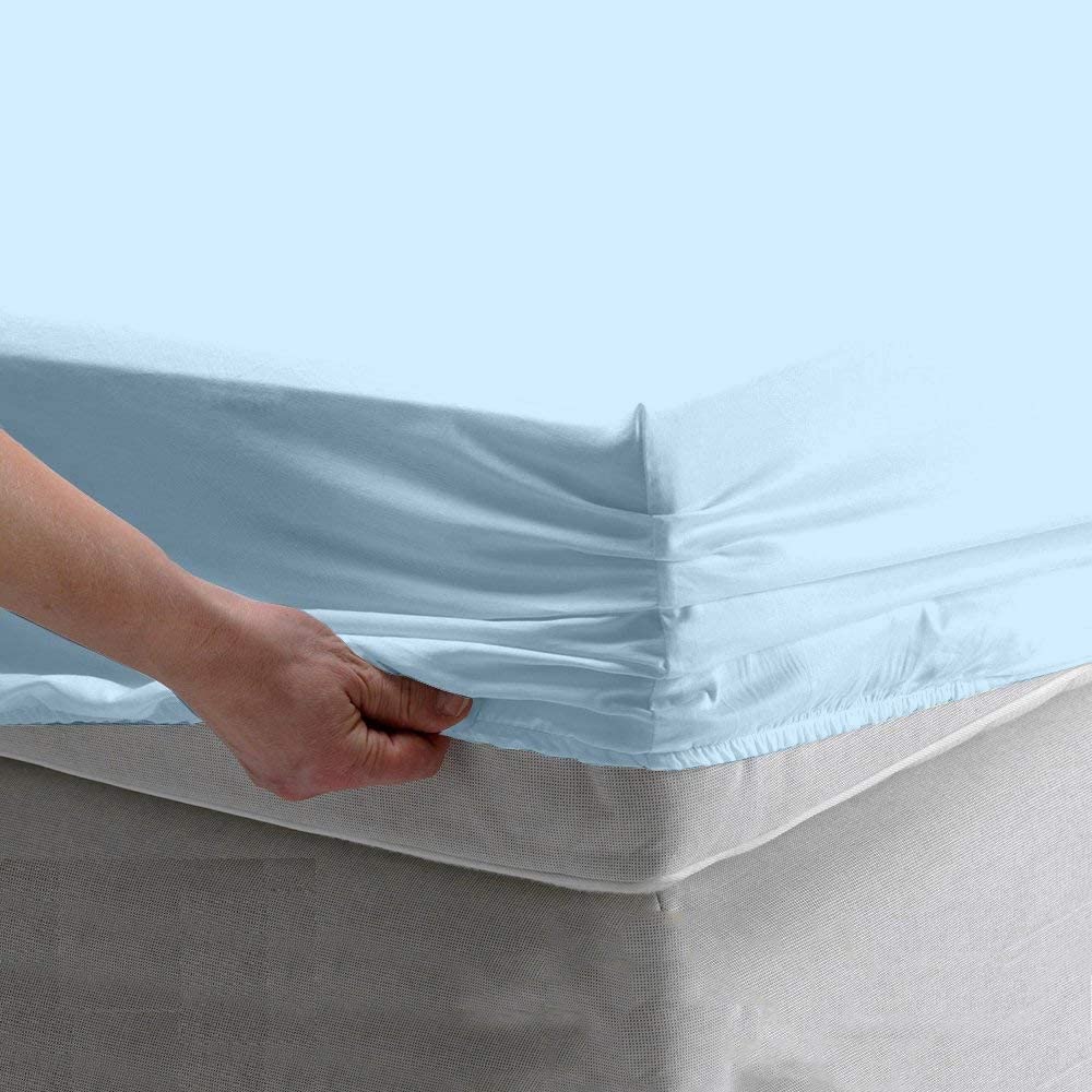 Premium Giza Cotton Fitted Sheet - Full Size 18