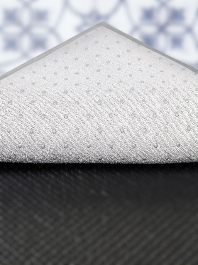 Non-Slip Yoga Mat with Grip Dots - Premium Studio Quality for Hot Yoga, Pilates & Home Workouts - Sweat Absorbent & Eco-Friendly