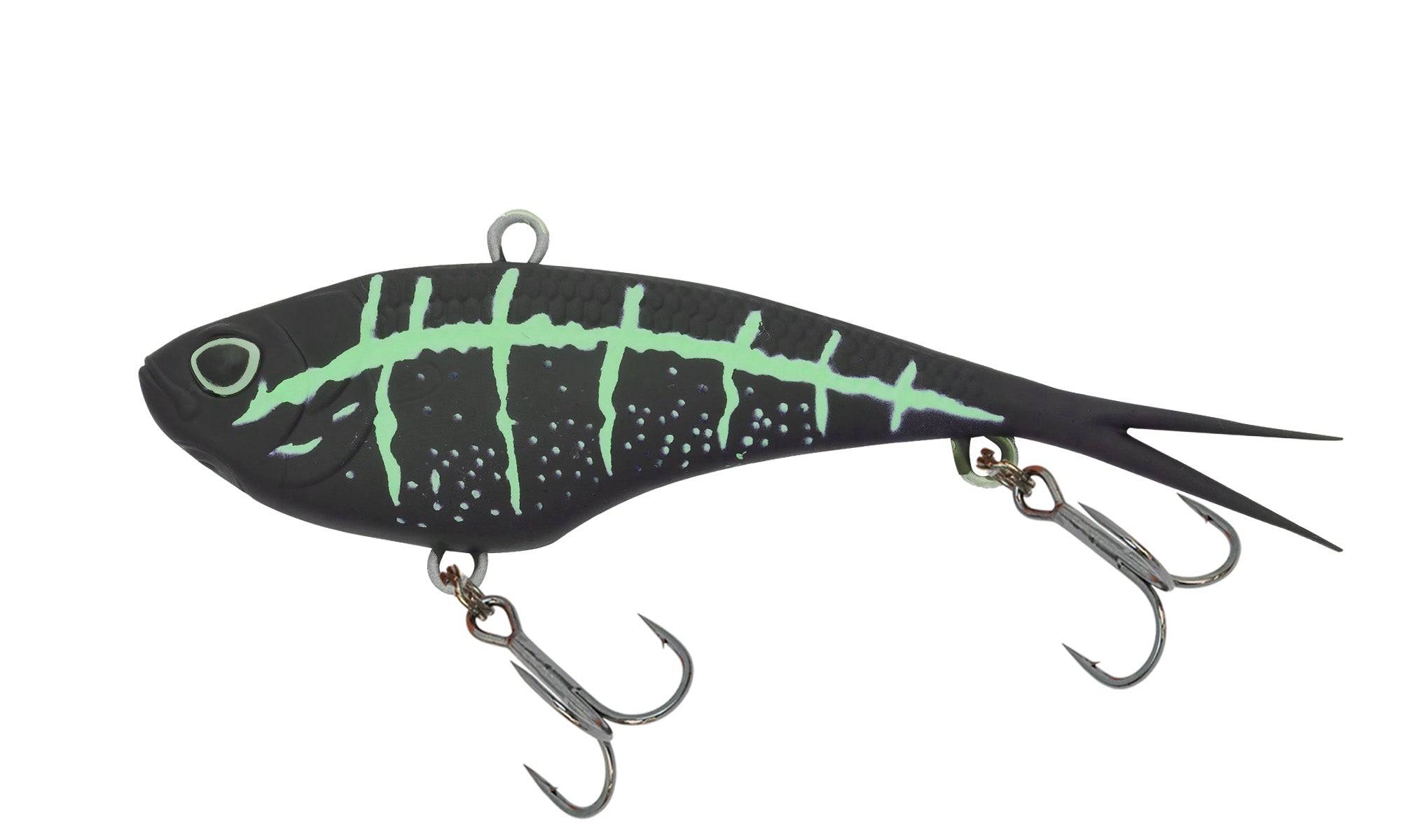 Vertrex Max 75 Vibe - 75mm 11g Fishing Lure for Bass Trout Salmon - Perfect for Freshwater Saltwater Angling