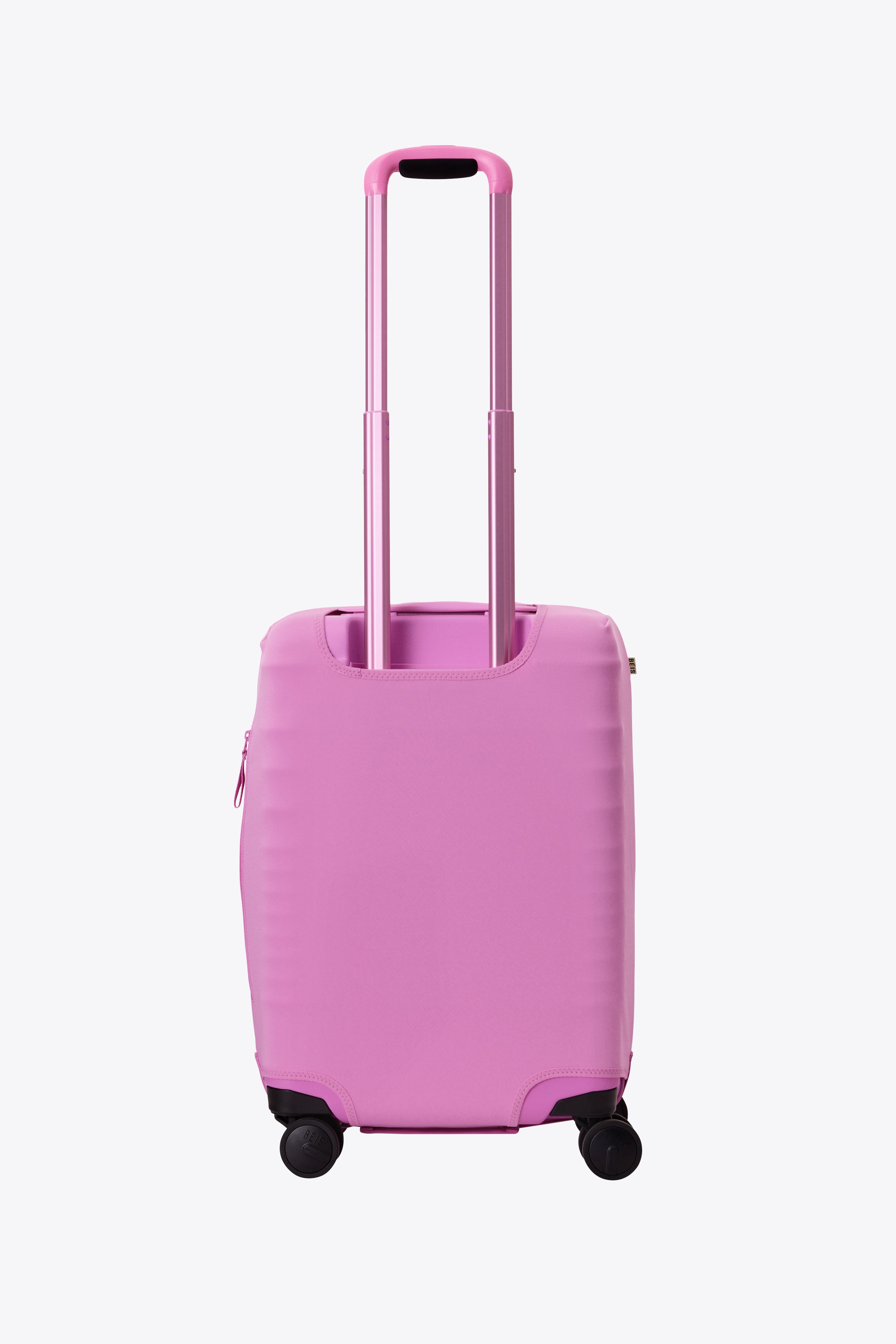 Berry Color Carry On Luggage Cover - Waterproof Protective Travel Bag for Airplane Suitcase - Perfect for Business Trips & Weekend Getaways