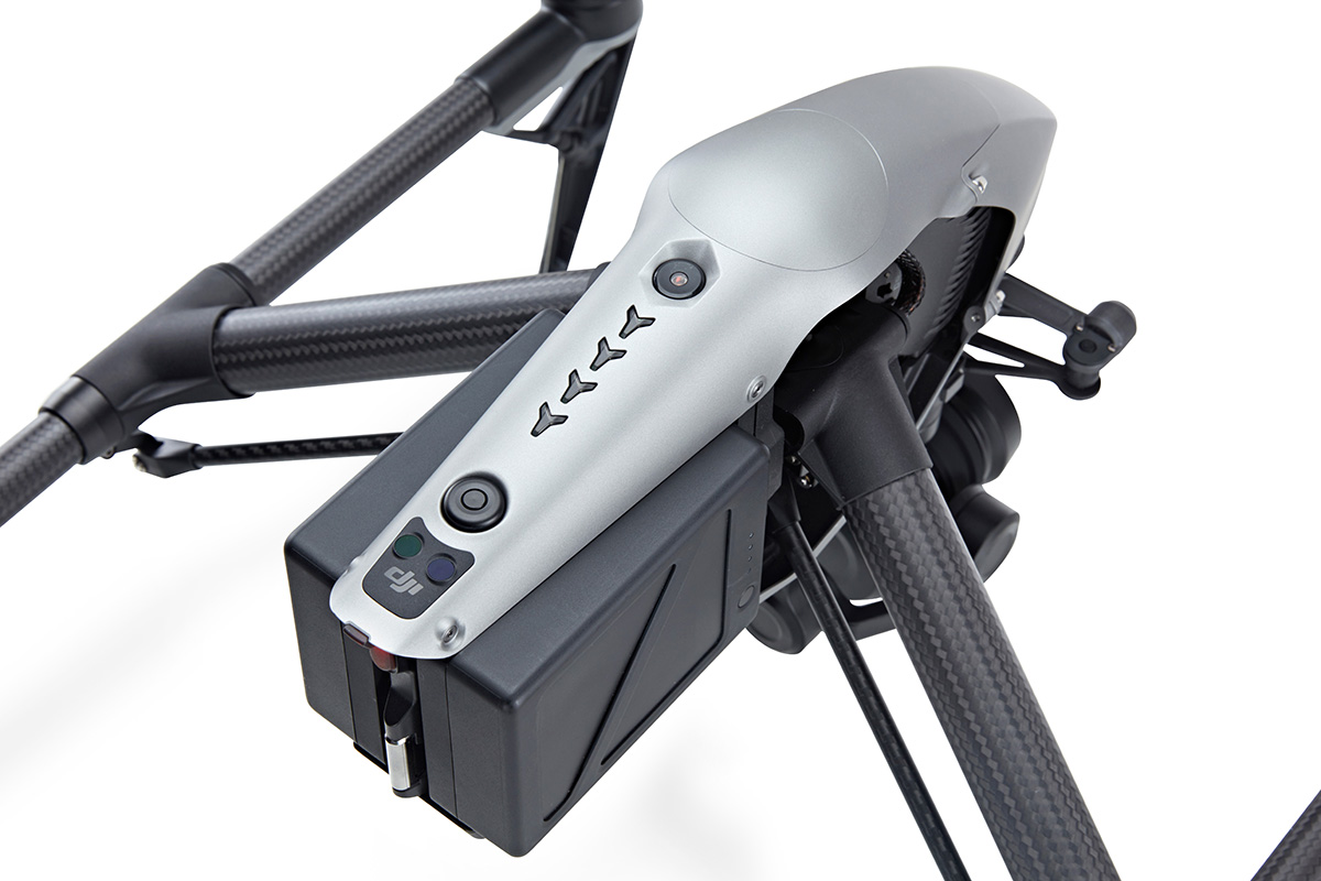 DJI Inspire 2 Premium Combo with Zenmuse X5S Camera & 15mm f/1.7 Lens - CinemaDNG & Apple ProRes Support for Professional Aerial Filmmaking and Photography
