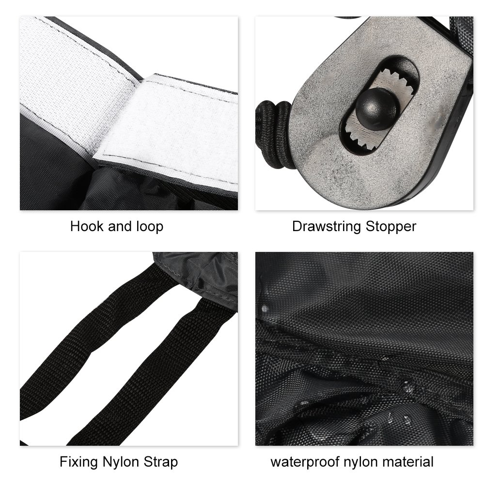 Adjustable Nylon Kayak Spray Skirt - Waterproof Cockpit Cover for Canoe & Surf Kayak | Kayaking Accessories for Water Sports & Outdoor Adventures