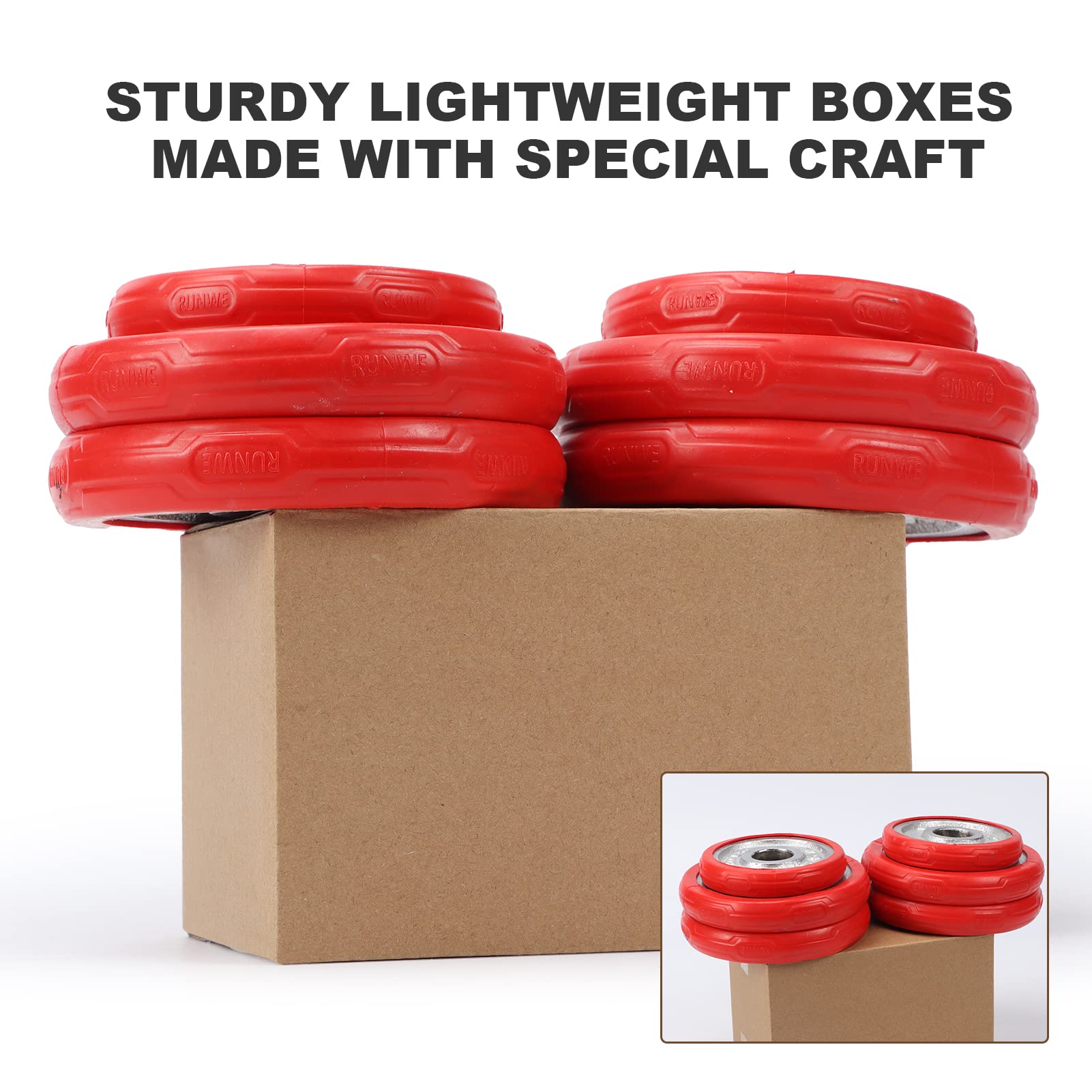 CRUGLA 6x4x4 Corrugated Cardboard Shipping Boxes - 40 Pack Small Business Mailers for Secure Packaging | Ideal for Ecommerce, Retail & Home Shipping