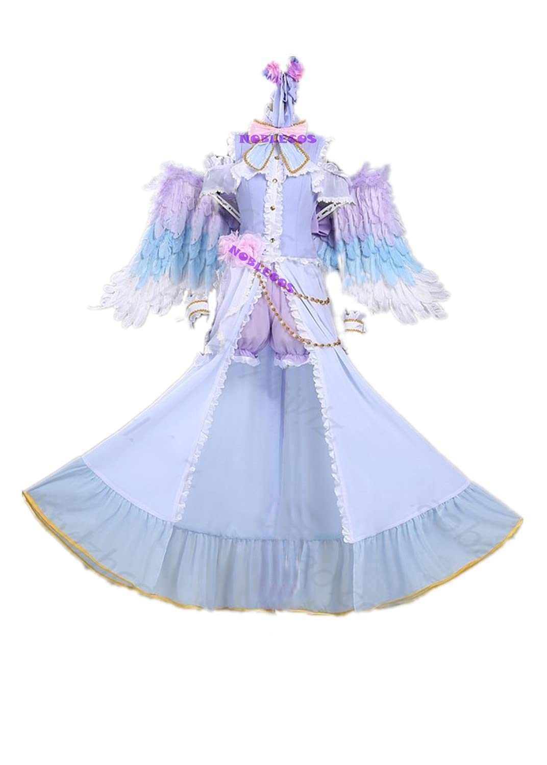 Love Live! Sonoda Umi Cosplay Costume - White Angel Dress Full Set for Valentine's Day, Christmas & Halloween | Anime Convention, Cosplay Party, Themed Events