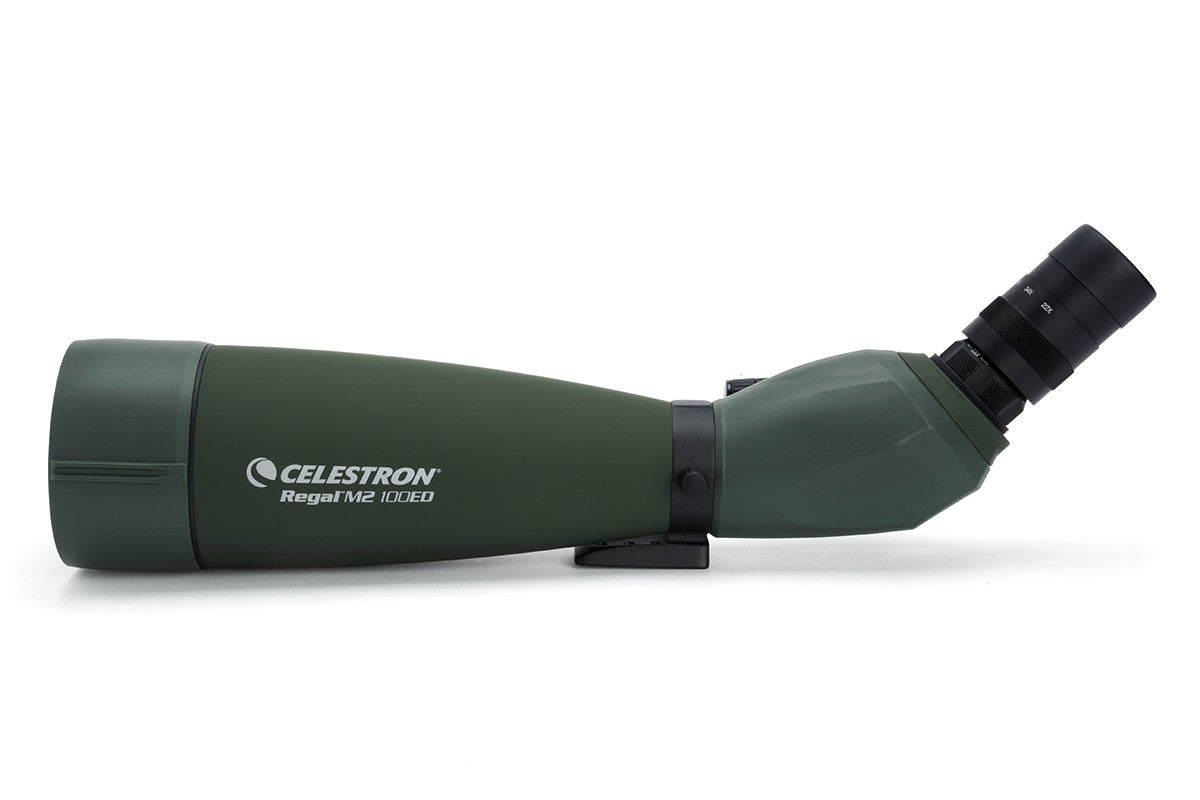 REGAL M2 22 67X100MM ED Angled Zoom Spotting Scope - High Power Bird Watching & Hunting Telescope for Long Range Observation - Perfect for Outdoor Adventures, Wildlife Viewing & Target Shooting