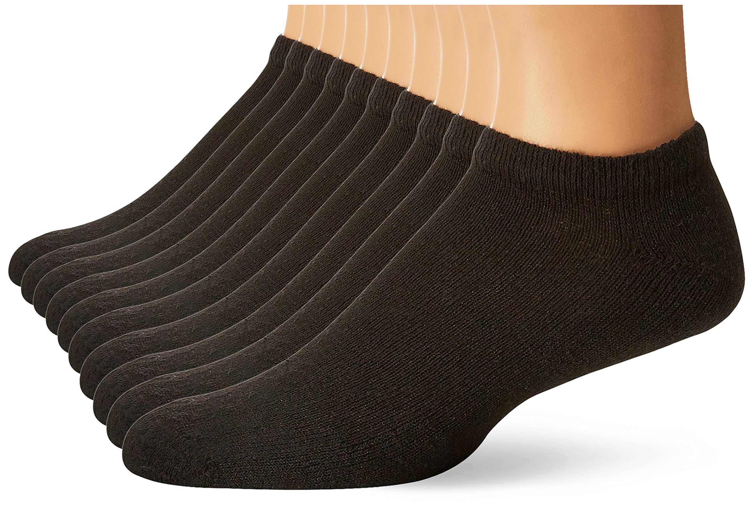 Fruit of the Loom Men's Comfortable Cotton Crew Socks 6-Pack - Breathable Everyday Casual Socks for Work, Gym & Daily Wear