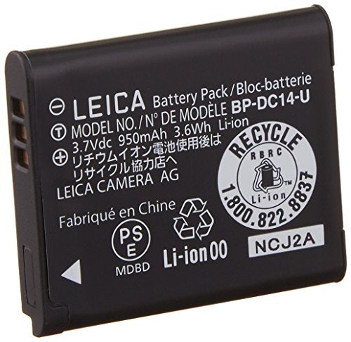 Original Leica BP DC14 Rechargeable Battery for Leica Cameras - Perfect for Travel, Photography & Professional Use