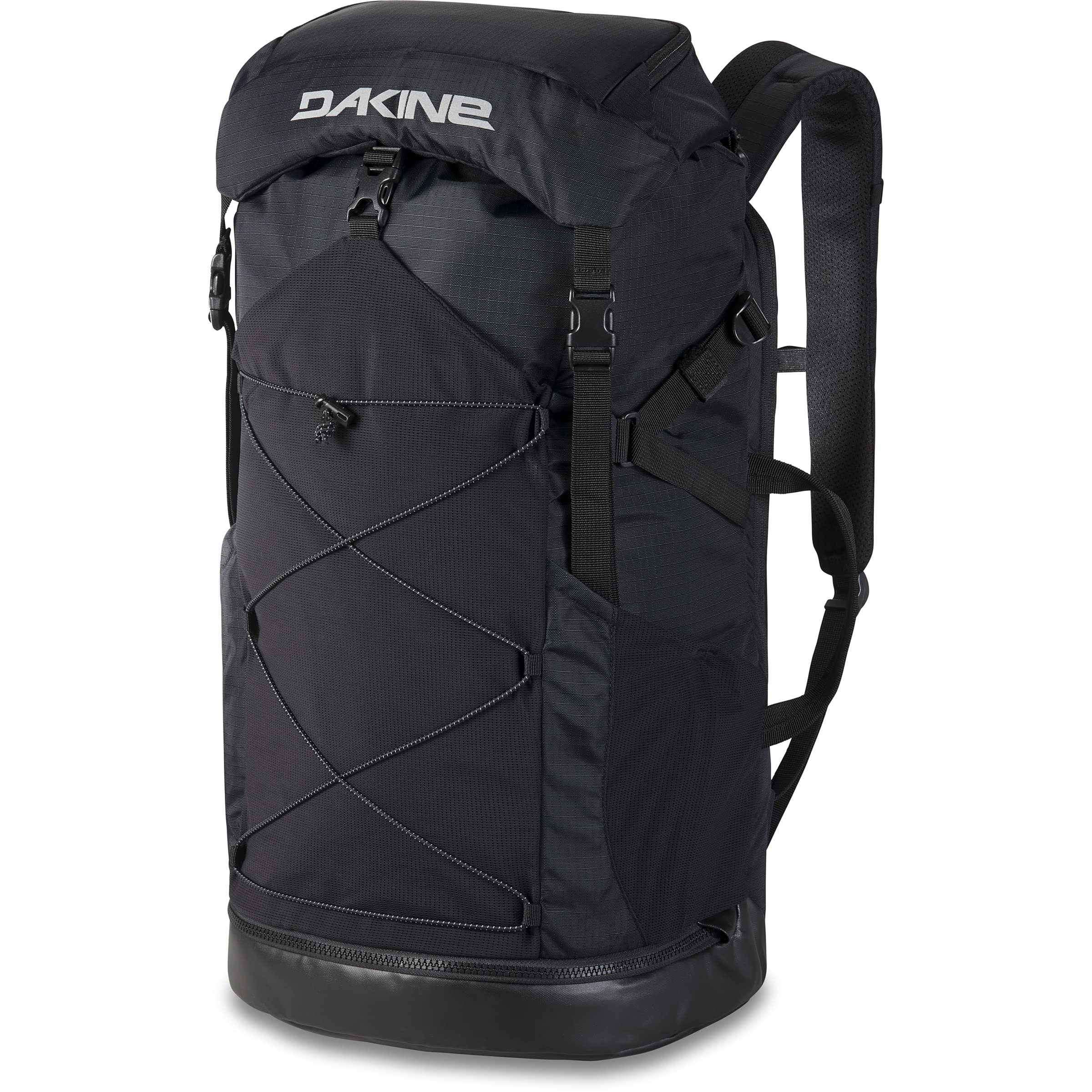 Dakine Mission Surf Deluxe 40L Waterproof Backpack - Black, One Size for Surfing, Travel & Outdoor Adventures