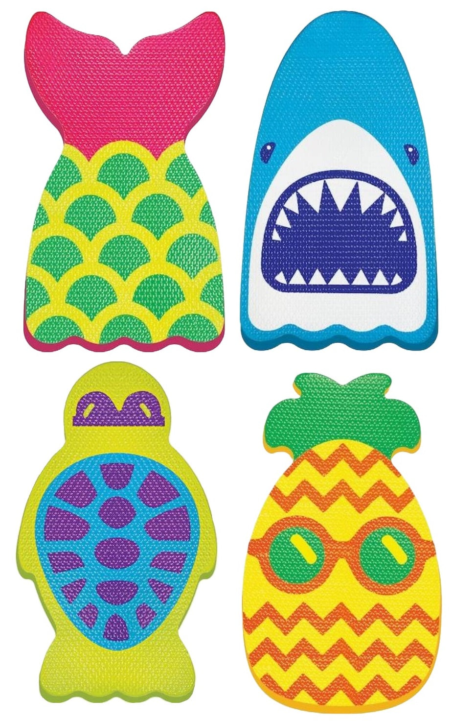 Ja Ru 16-Inch TropiKool Swim Board for Kids - Fun Pool Float & Water Toy for Beach, Swimming Pools & Summer Activities