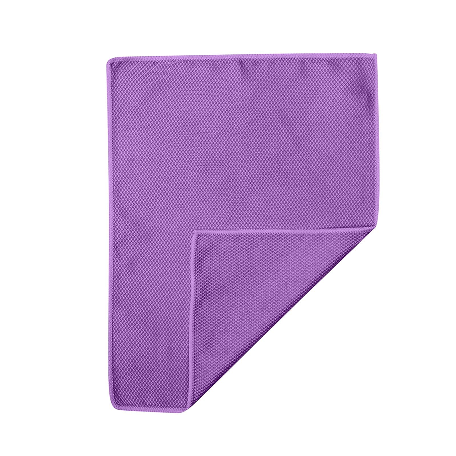 Reusable Fiber Cleaning Cloth for Glass, Mirror & Screens - Kitchen & Bike Care