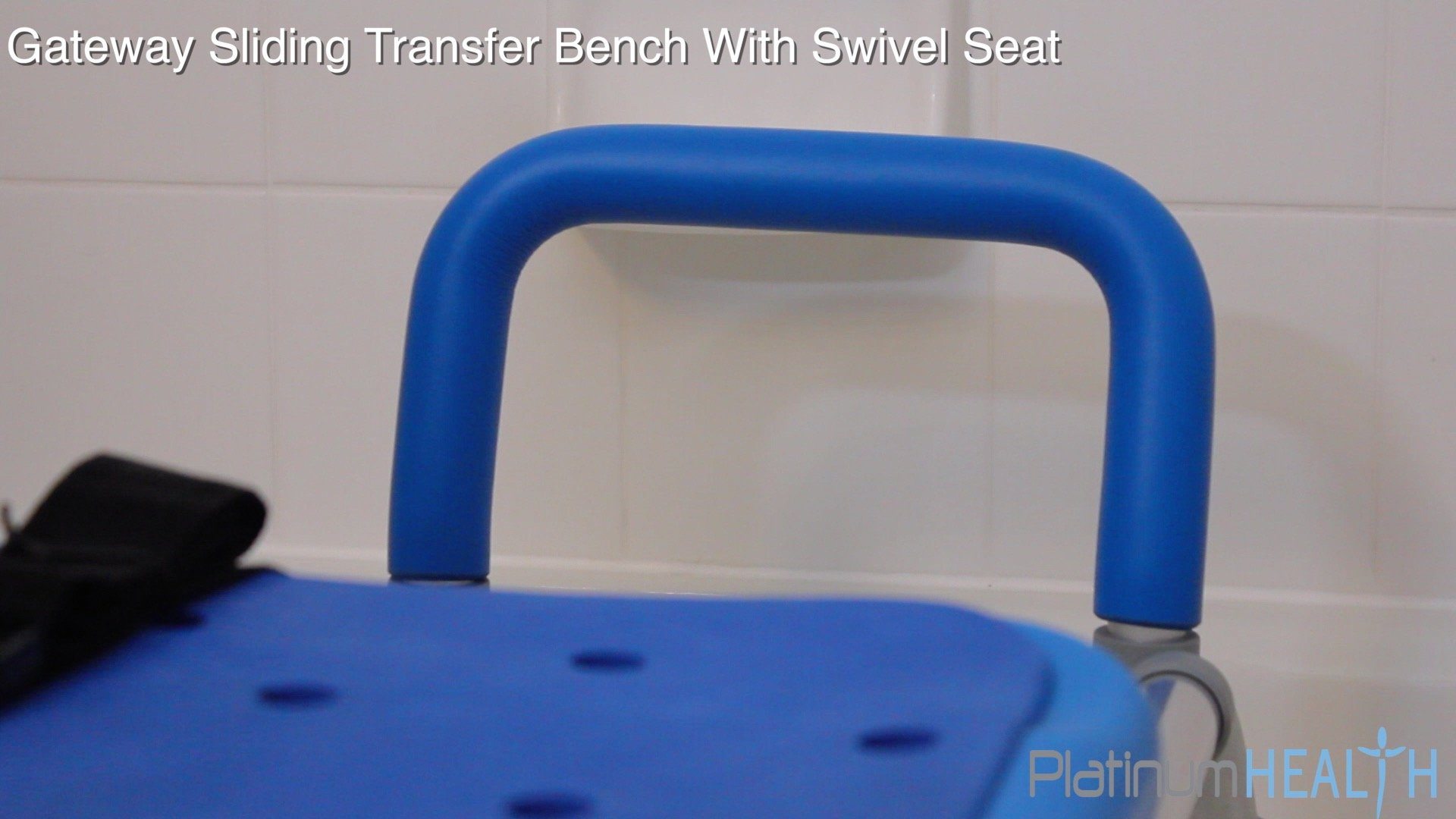 Premium Sliding Bath Transfer Bench with Swivel Seat & Padded Cushion - Adjustable Shower Chair for Elderly & Disabled - Safe Bathroom Mobility Aid for Seniors, Post-Surgery Recovery & Home Care Use