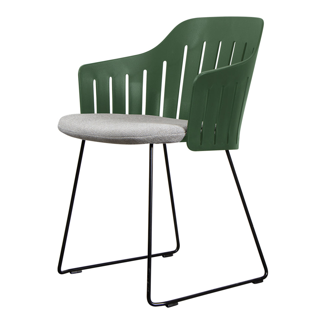 Choice Chair Sled Base with Seat Cushion - Comfortable Home Office & Gaming Chair for Work, Study, and Relaxation