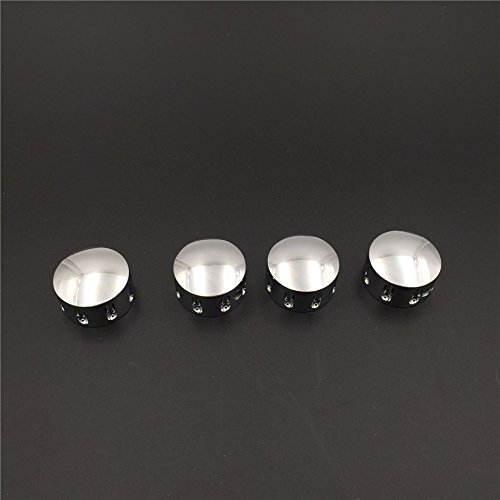 Harley Davidson Chrome Bolts Caps for Dyna Softail Road King - Motorcycle Upgrade