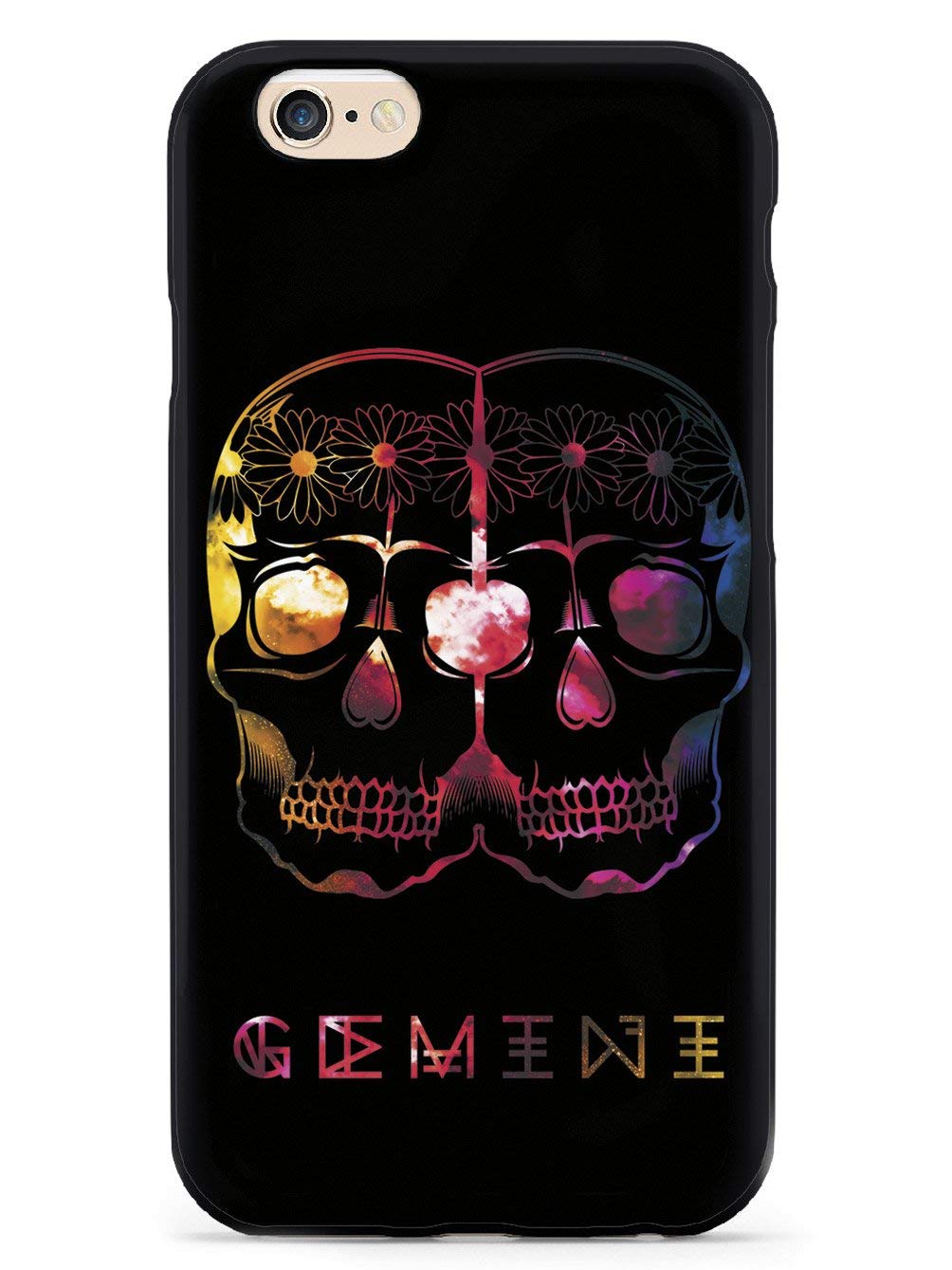 Premium 3D Textured Protective Phone Case for Apple iPhone 6 Plus/6s Plus - Inspired Cosmic Zodiac Gemini Design - Slim Fit Shockproof Cover with Anti-Slip Grip - Perfect for Daily Use, Work & Outdoor Activities