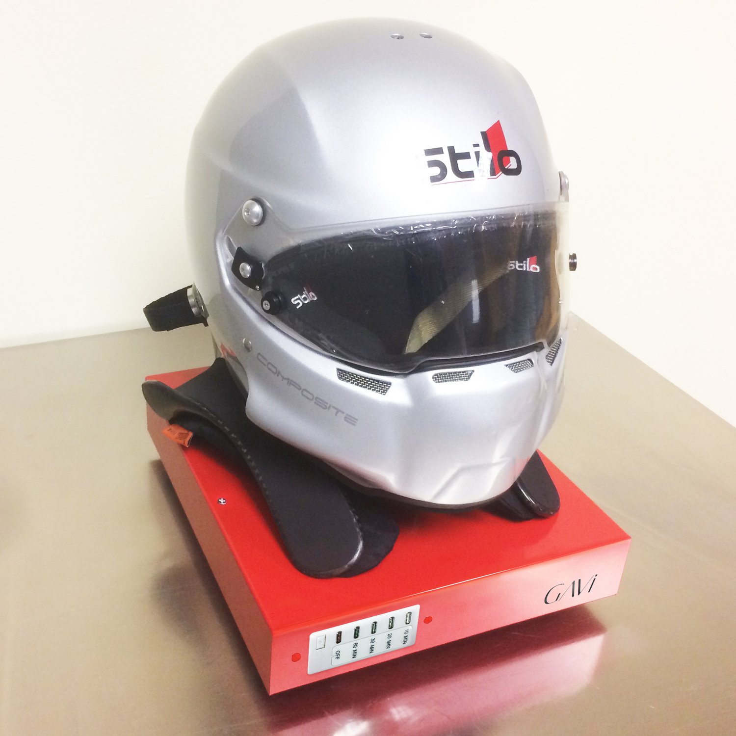 GAVI Helmet Dryer Fan with Timer - Fast Drying for Motorcycle, Racing, Football, Bike, Equestrian, Skiing, Hockey & Baseball Helmets - Perfect for Post-Ride, Game or Training Gear Care
