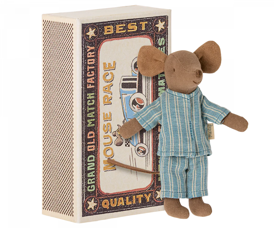 Big Brother Mouse in Matchbox - Miniature Collectible Toy for Kids & Adults | Perfect for Display, Gifts & Playtime Fun