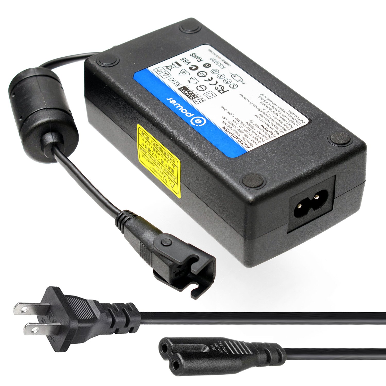24V-29V Universal Power Adapter for Pride Mobility, Limoss, Okin, Ikoco, Kaidi, Motion & Best Choice Electric Lift Chairs - Long Cord AC/DC Charger for Recliners & Mobility Chairs - Perfect for Home & Healthcare Use