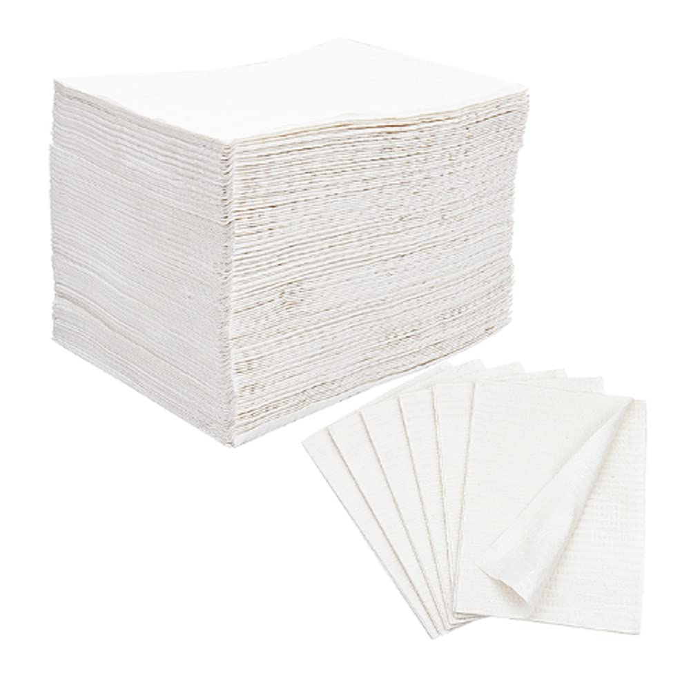 125 Pack Disposable Dental Bibs - 13