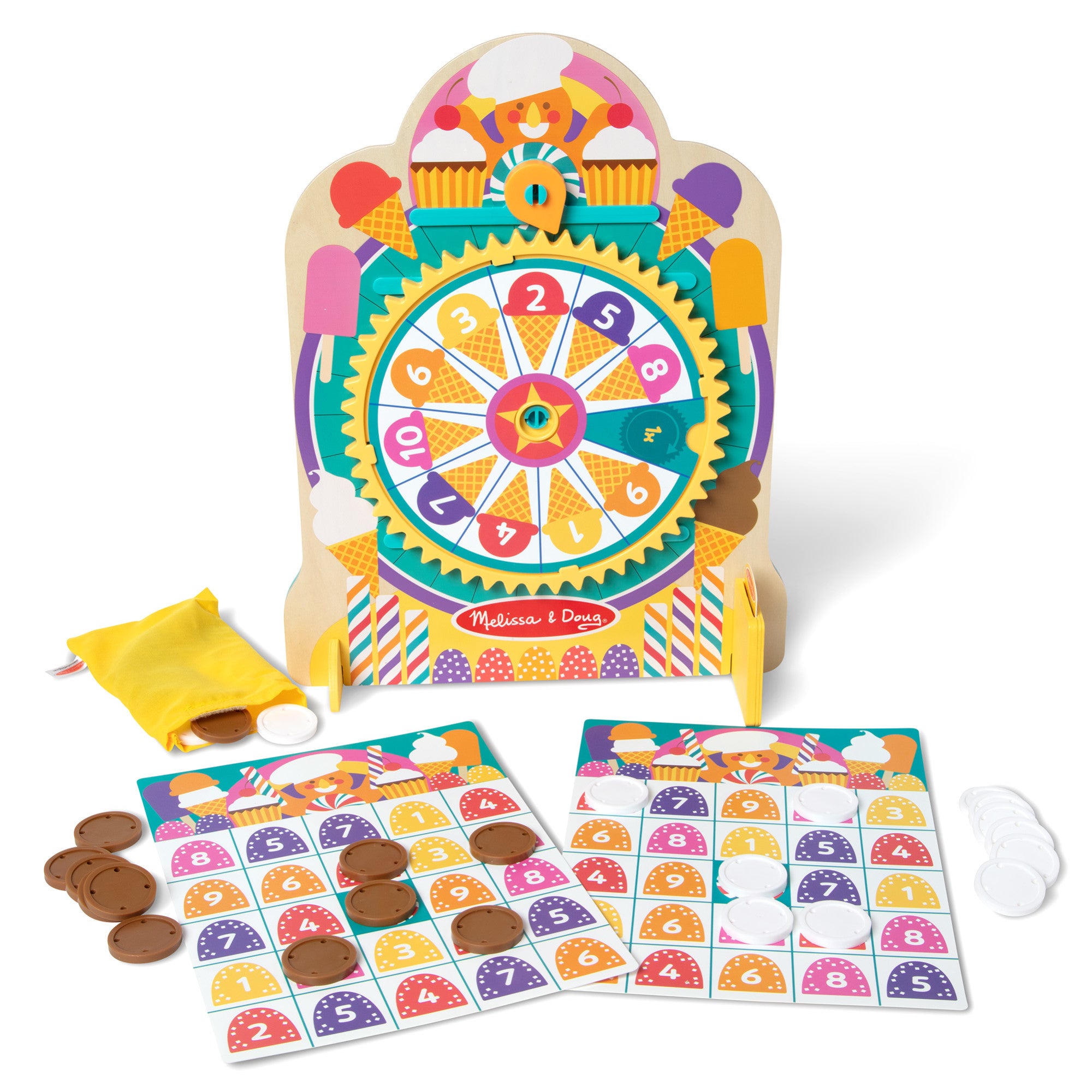 Fun at the Fair! Roulette & Plinko Game Set - Carnival Party Games for Kids & Adults - Perfect for Birthday Parties, Family Game Nights & School Events