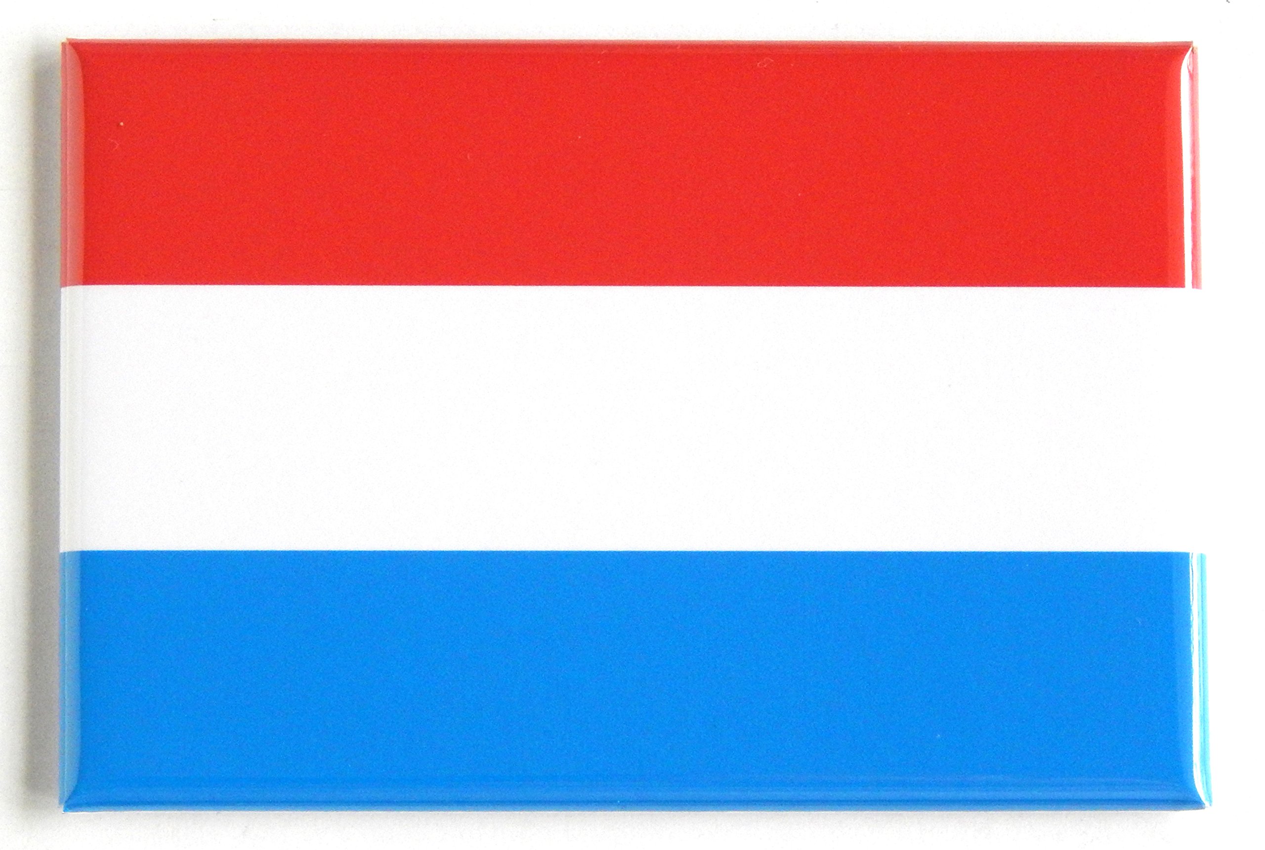 Luxembourg Flag Fridge Magnet - 2 x 3 Inches - Collectible Souvenir for Travel Lovers, Perfect for Refrigerators, Lockers & Office Decor