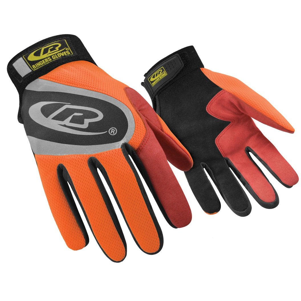 **Ringer's Gloves 135 Authentic Baseball Glove - Red, Small - Perfect for Baseball Training, Games & Outdoor Sports**