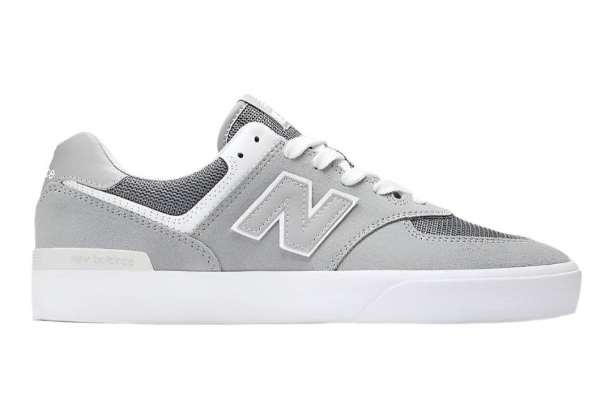 New Balance Numeric 574VGY Sneakers - Grey & White Men's Running Shoes for Casual Wear & Gym Workouts