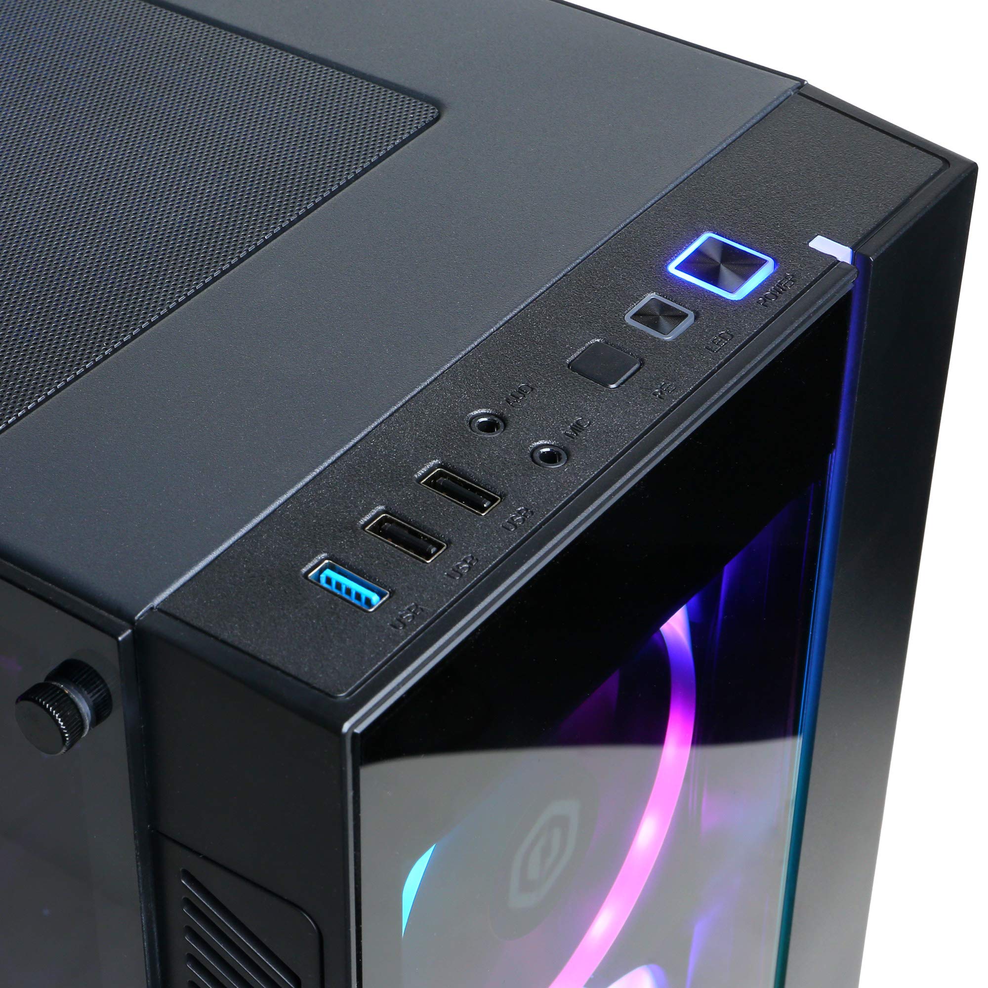 CYBERPOWERPC Gamer Xtreme VR Gaming Desktop Computer - Intel Core i5-11600KF 3.9GHz, NVIDIA GeForce RTX 3060 12GB, 16GB DDR4 RAM, 500GB NVMe SSD + 1TB HDD, WiFi, Windows 11 Home (GXiVR8480A11) - Perfect for 4K Gaming, VR Experiences & Content Creation