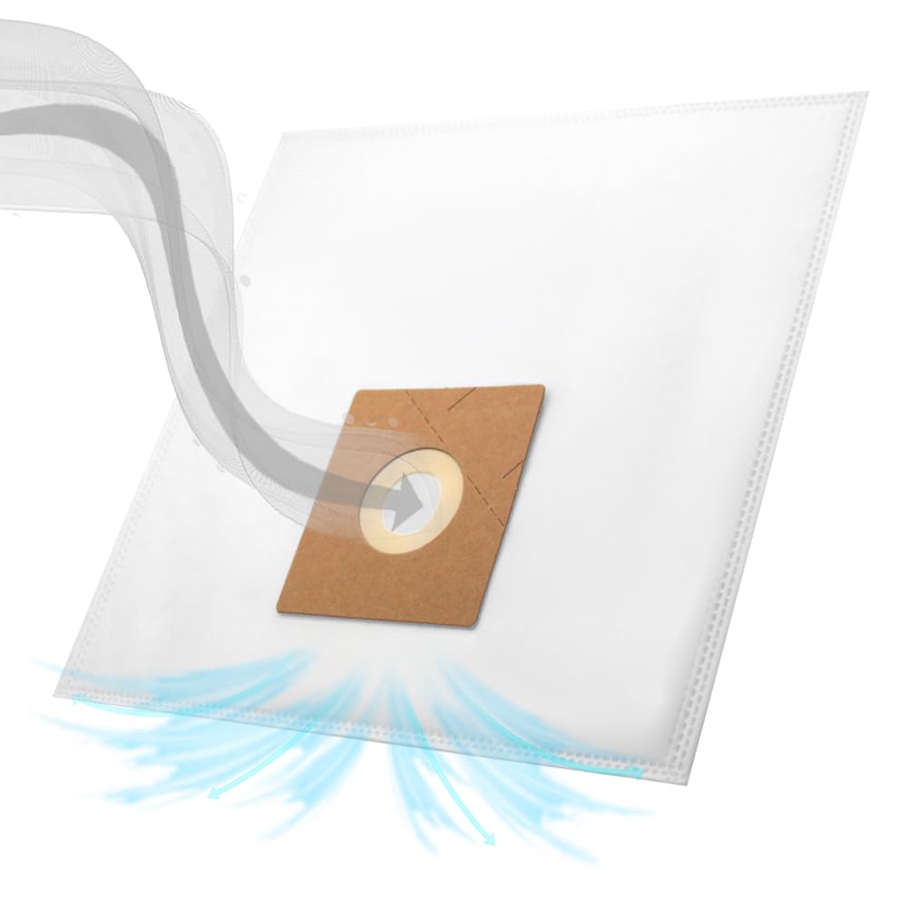 40-Pack Samsung SC 7480 2100W Vacuum Cleaner Replacement Bags | Compatible with Samsung Vacuums | Perfect for Home Cleaning & Pet Hair Removal