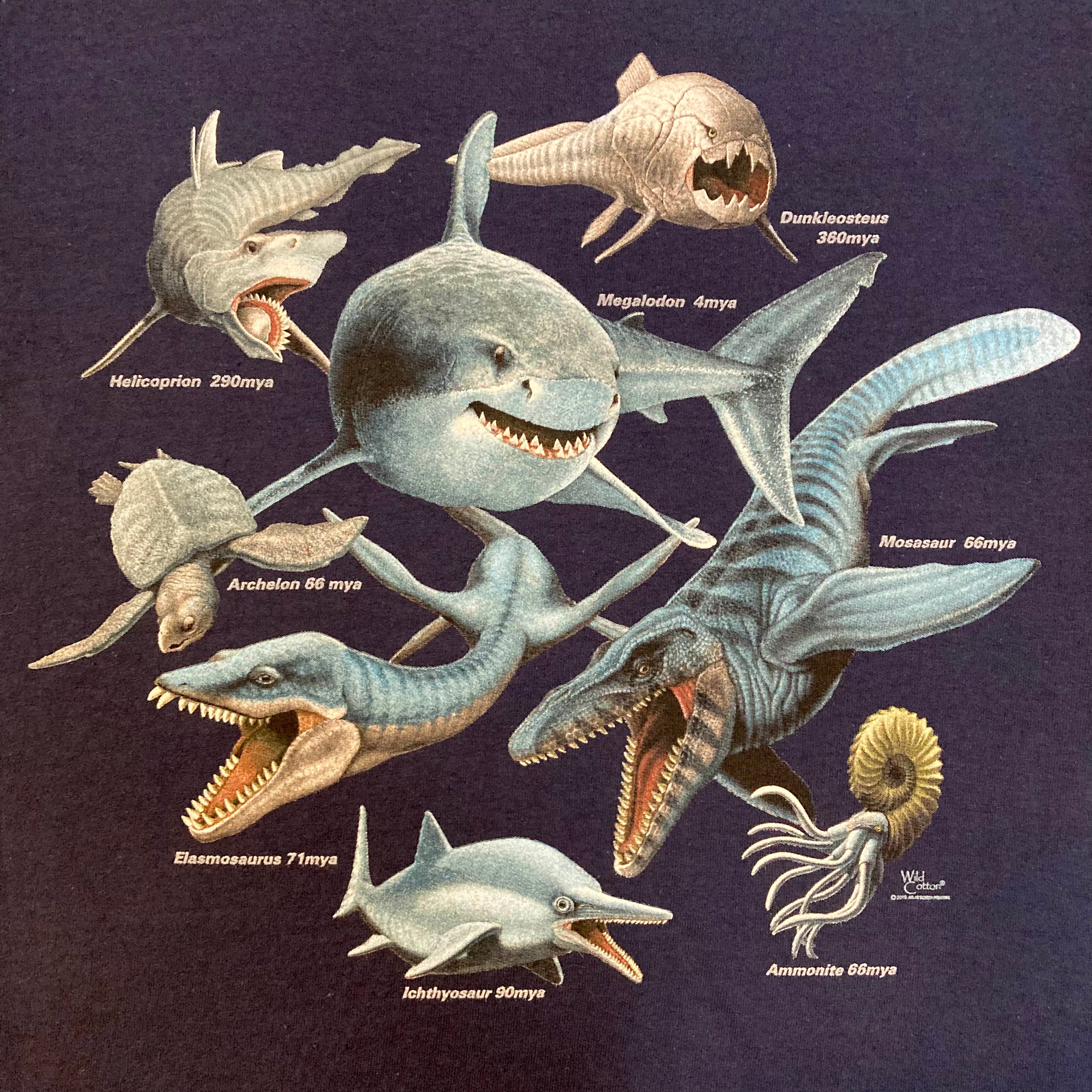 Monsters of the Deep Graphic T-Shirt for Kids - Cool Ocean Creature Design for Boys & Girls - Perfect for School, Playdates & Outdoor Adventures