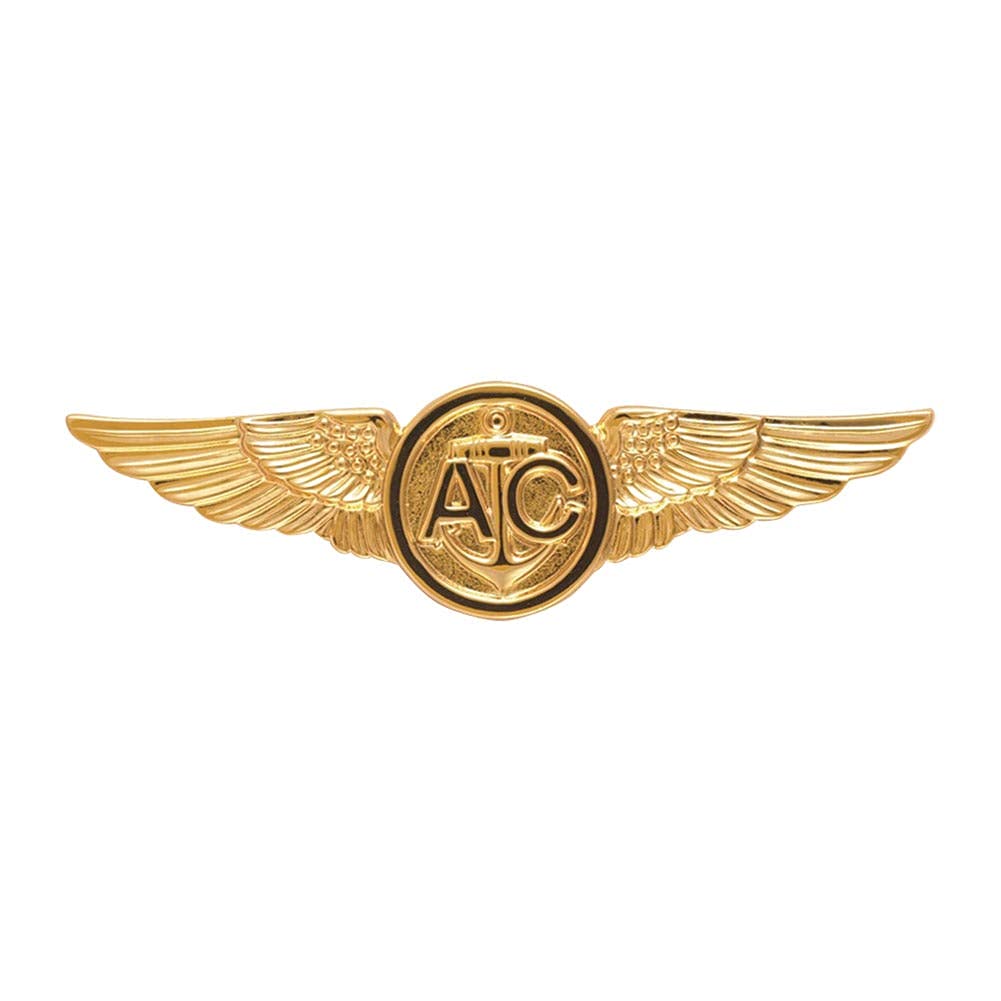 Miniature Gold Navy Aircrew Badge | Military Medals & Awards | Perfect for Collectors, Veterans & Display Cases | MEDALS OF AMERICA EST. 1976