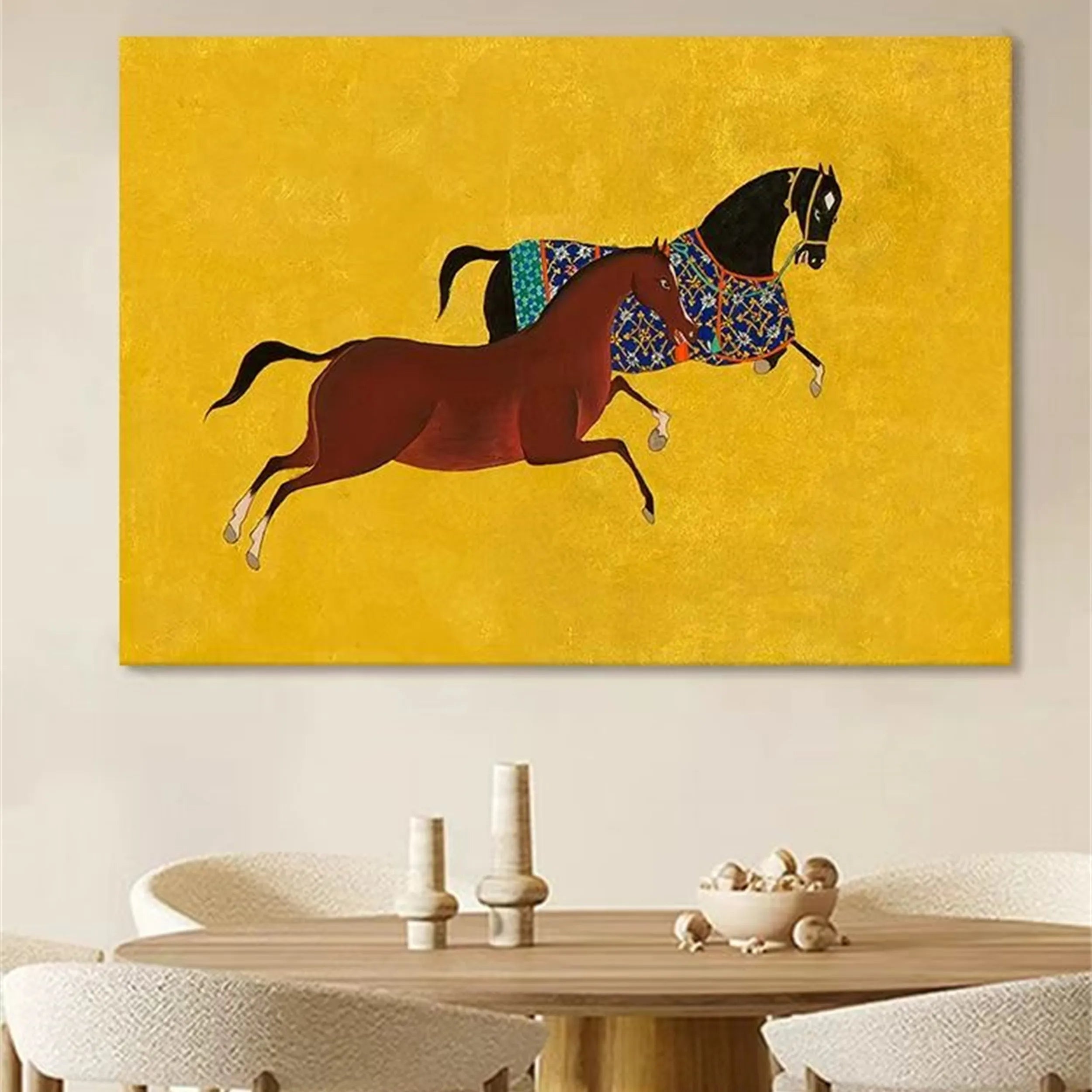 Animal Art Painting #AP016 - Handmade Canvas Wall Decor for Living Room, Bedroom & Office - Wildlife & Nature Inspired Home Decor