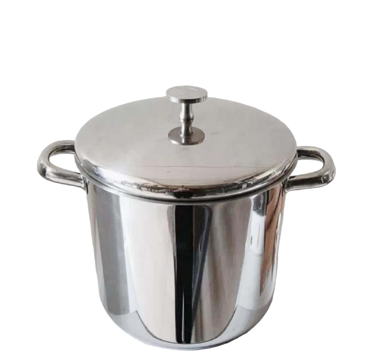 MasterClass 11L Stainless Steel Stock Pot with Lid - Induction-Safe, Silver - Perfect for Soups, Stews & Large Batch Cooking