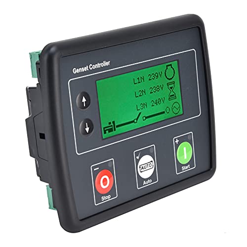 DSE4520 Genset Controller - Generator Control Module Panel with Fault Check for EFI Engine & 3-Phase Mains Detection | Perfect for Power Backup Systems, Industrial Generators, and Emergency Power Supply