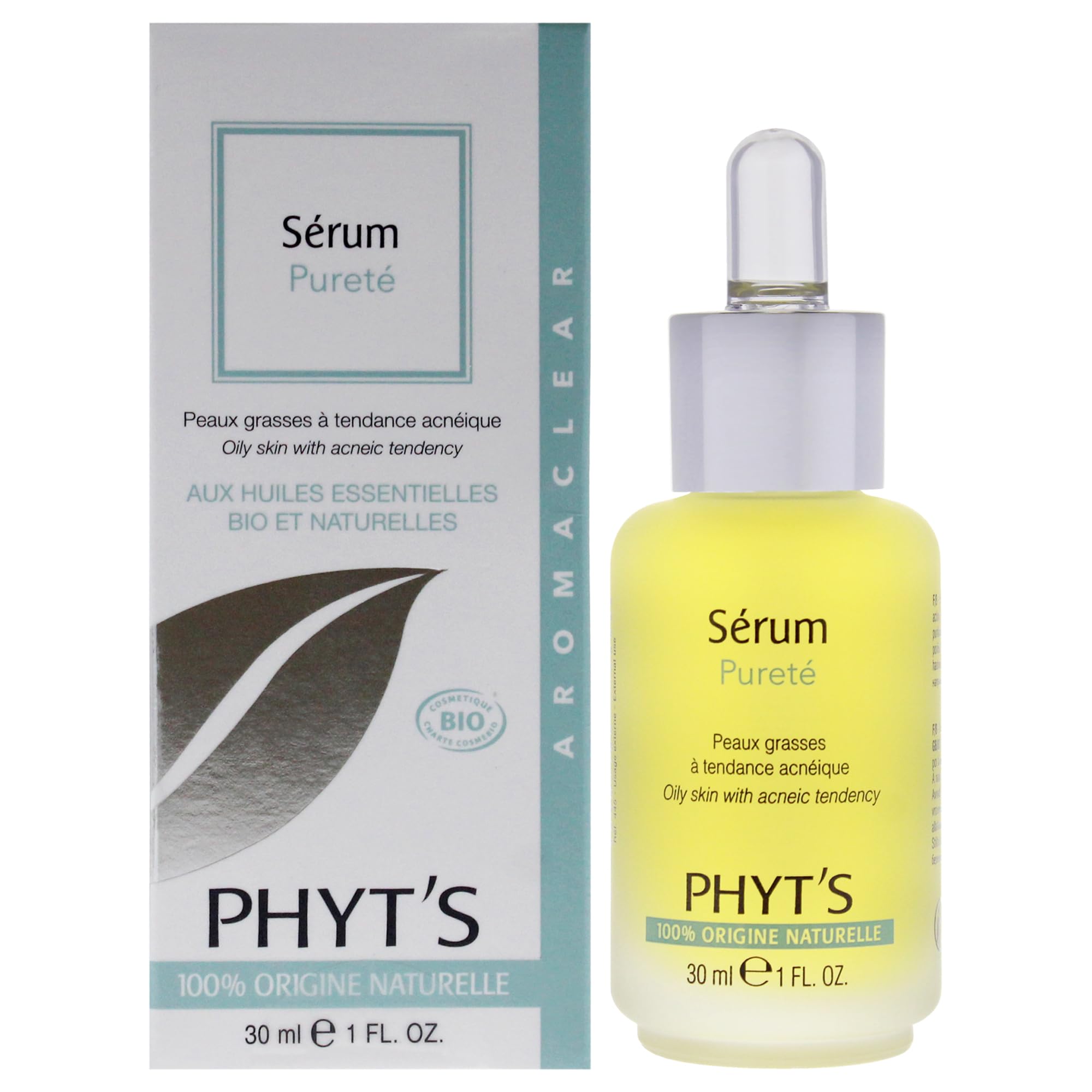 Phyts Purity Serum for Women - 1 oz Anti-Aging Facial Serum | Hydrating & Brightening Skincare for Daily Use & Night Routine