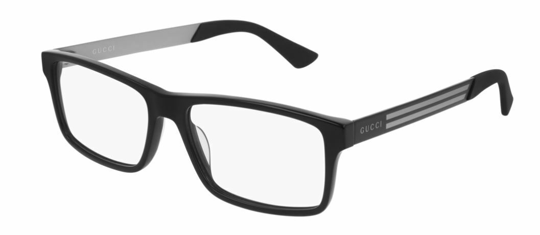 Gucci GG 0692O 001 Ruthenium Black Eyeglasses - Stylish Designer Glasses for Men & Women | Perfect for Fashion, Work & Everyday Wear